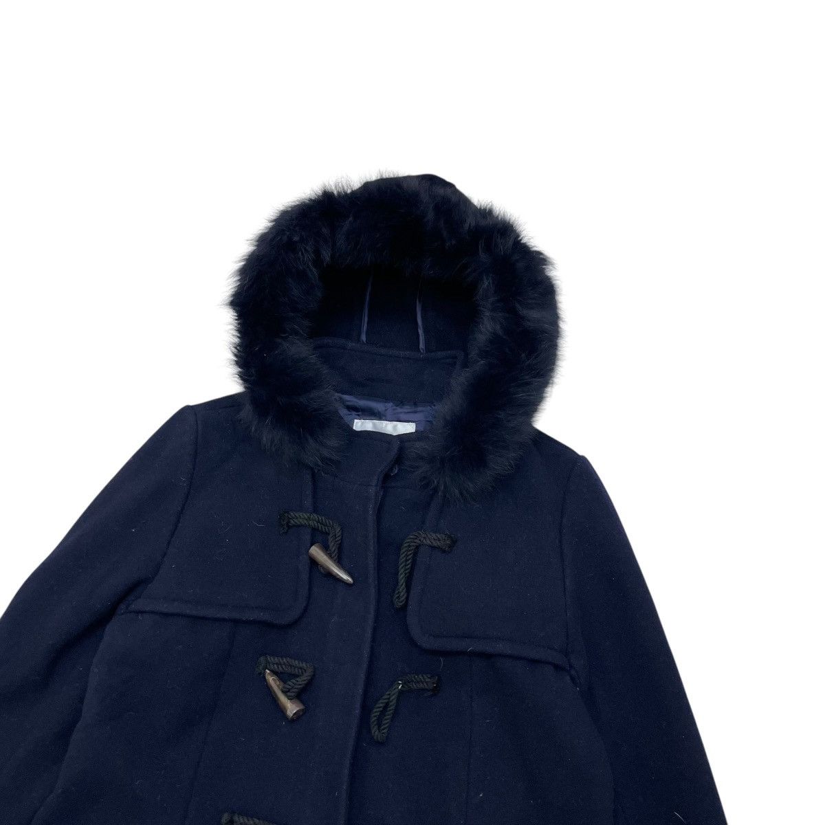 Japanese Brand × Le Grande Bleu (L.G.B.) Vintage Peyton Place PPFM Toggle Button Faux Fur Jacket Size M / US 6-8 / IT 42-44 - 3 Thumbnail