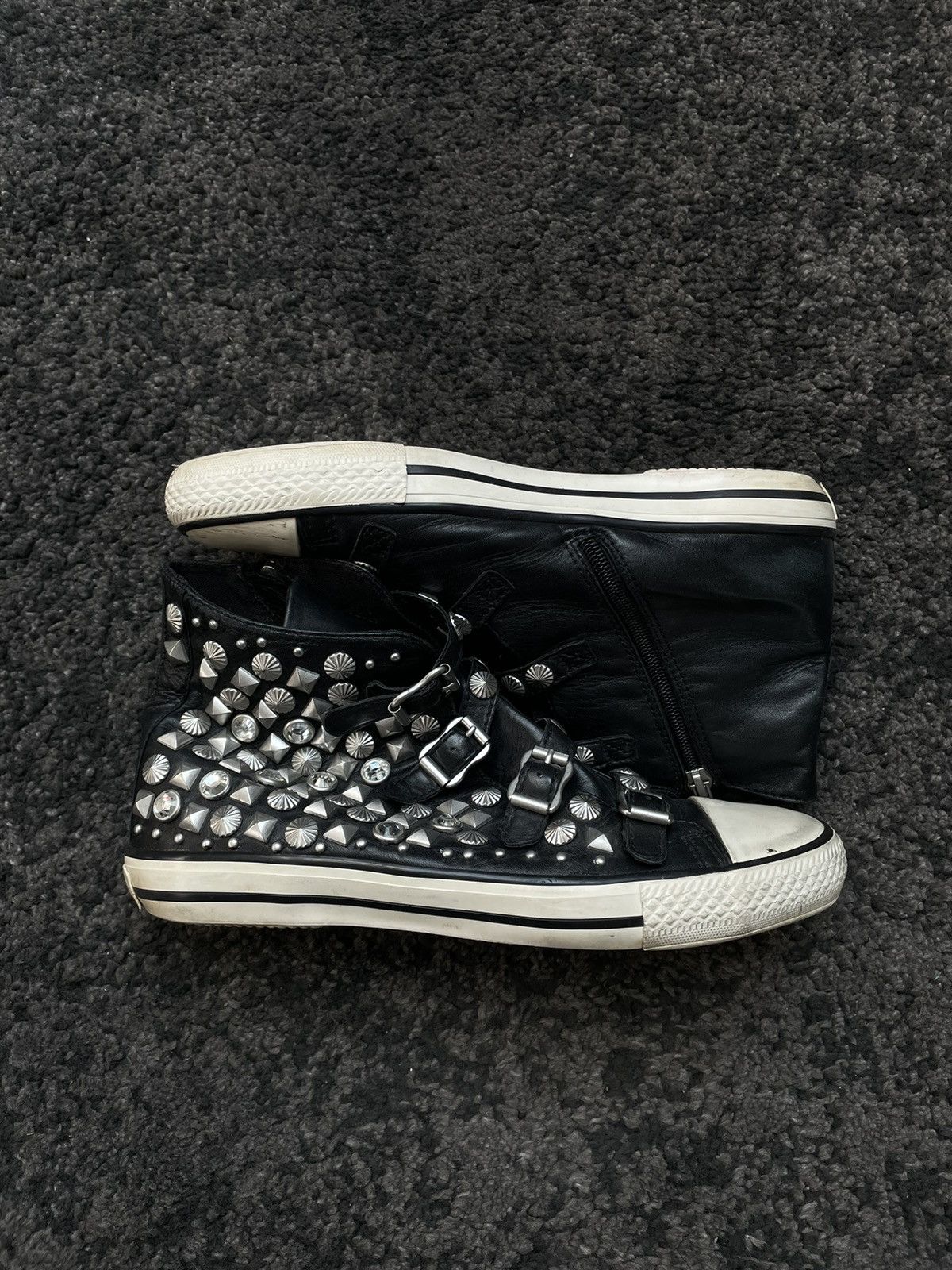 ASH × Japanese Brand Ash Studded Converse/Chucks Y2K Vintage