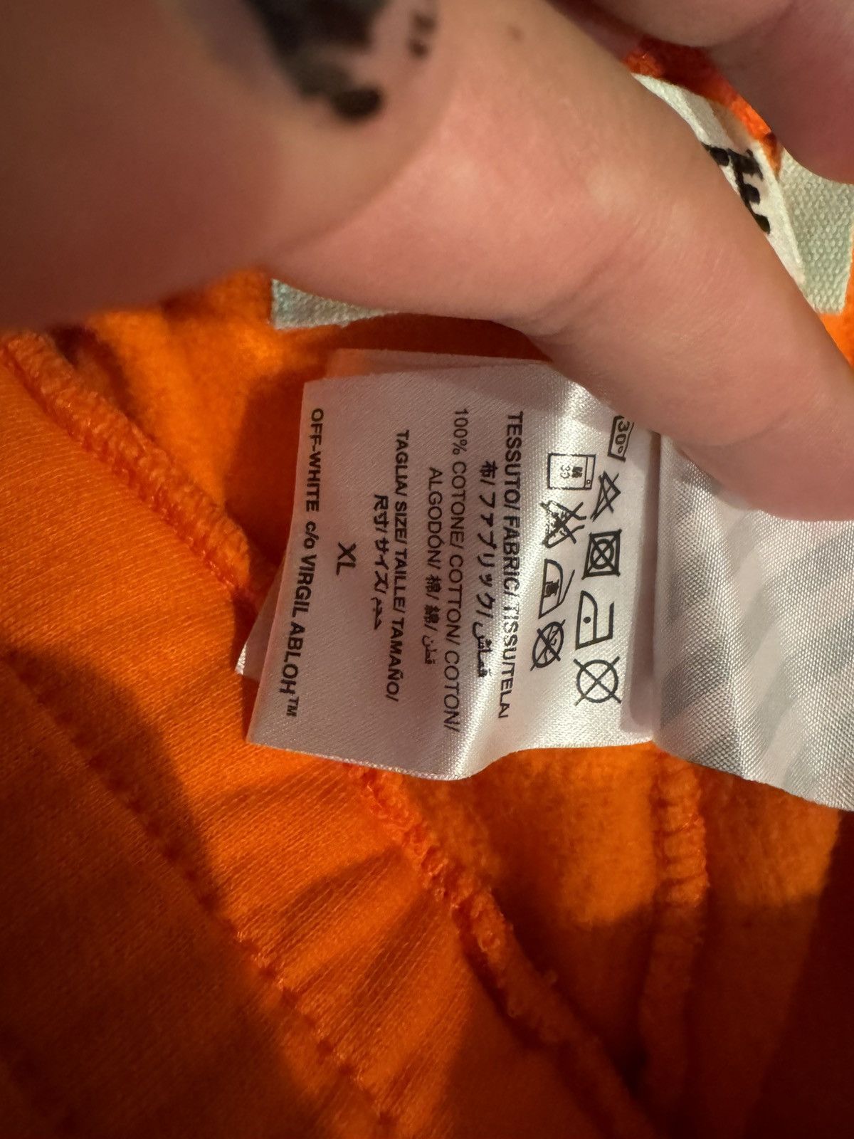 Off-White × Vlone Off white x Vlone orange sweatpants Size US 38 / EU 54 - 4 Thumbnail