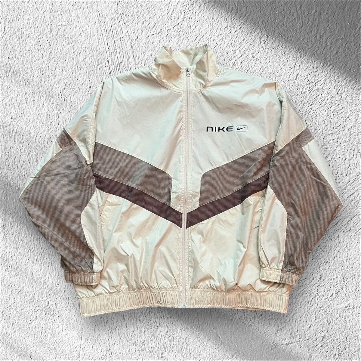 Nike Nike Sportswear Retro Oversized Windbreaker Brown/Tan Size XL / US 12-14 / IT 48-50 - 1 Thumbnail