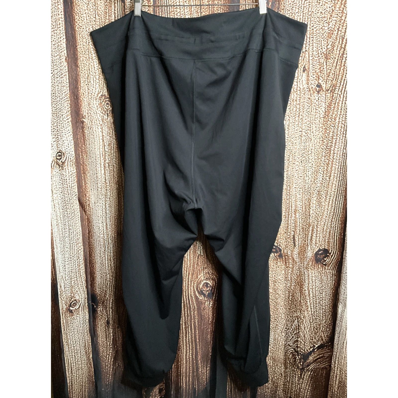Old Navy VINTAGE Not Vintage actually Old Navy Power Soft Leggings Women 4X Black High Rise Go Dry Activewear Size 40" / US 18 - 3 Thumbnail