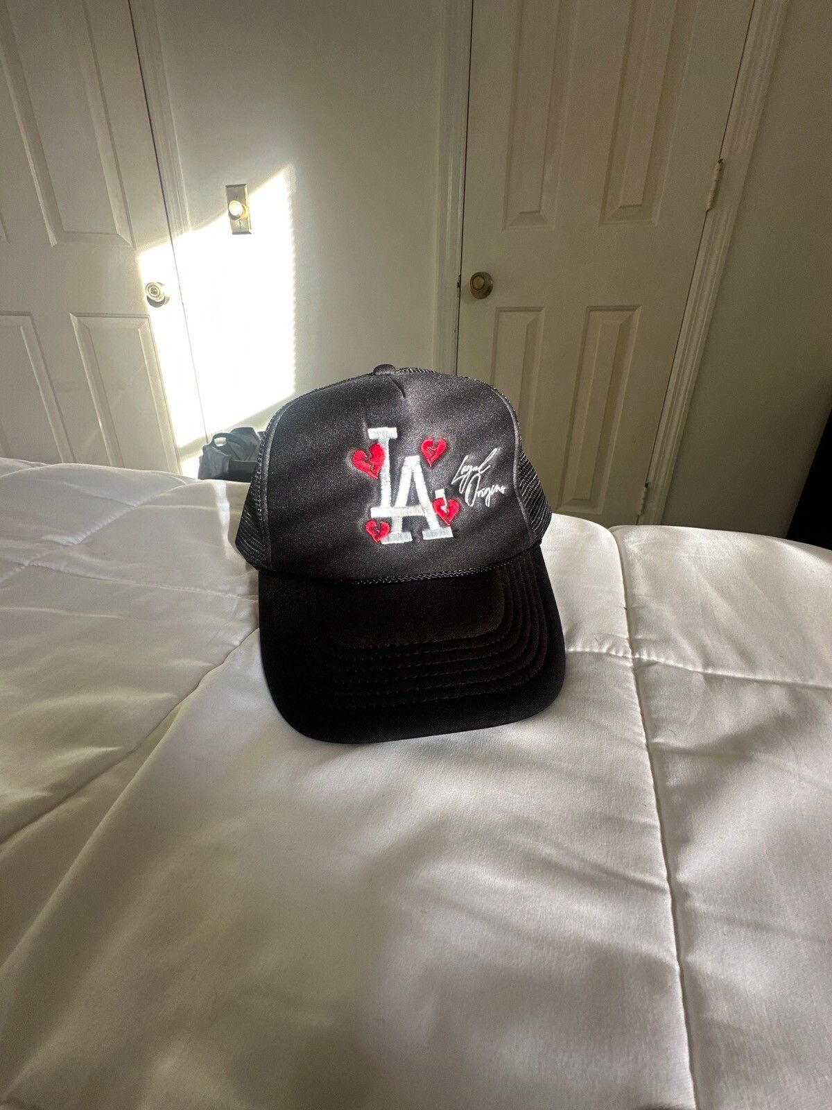 LA Trucker Hat - Black – Power&Wealth