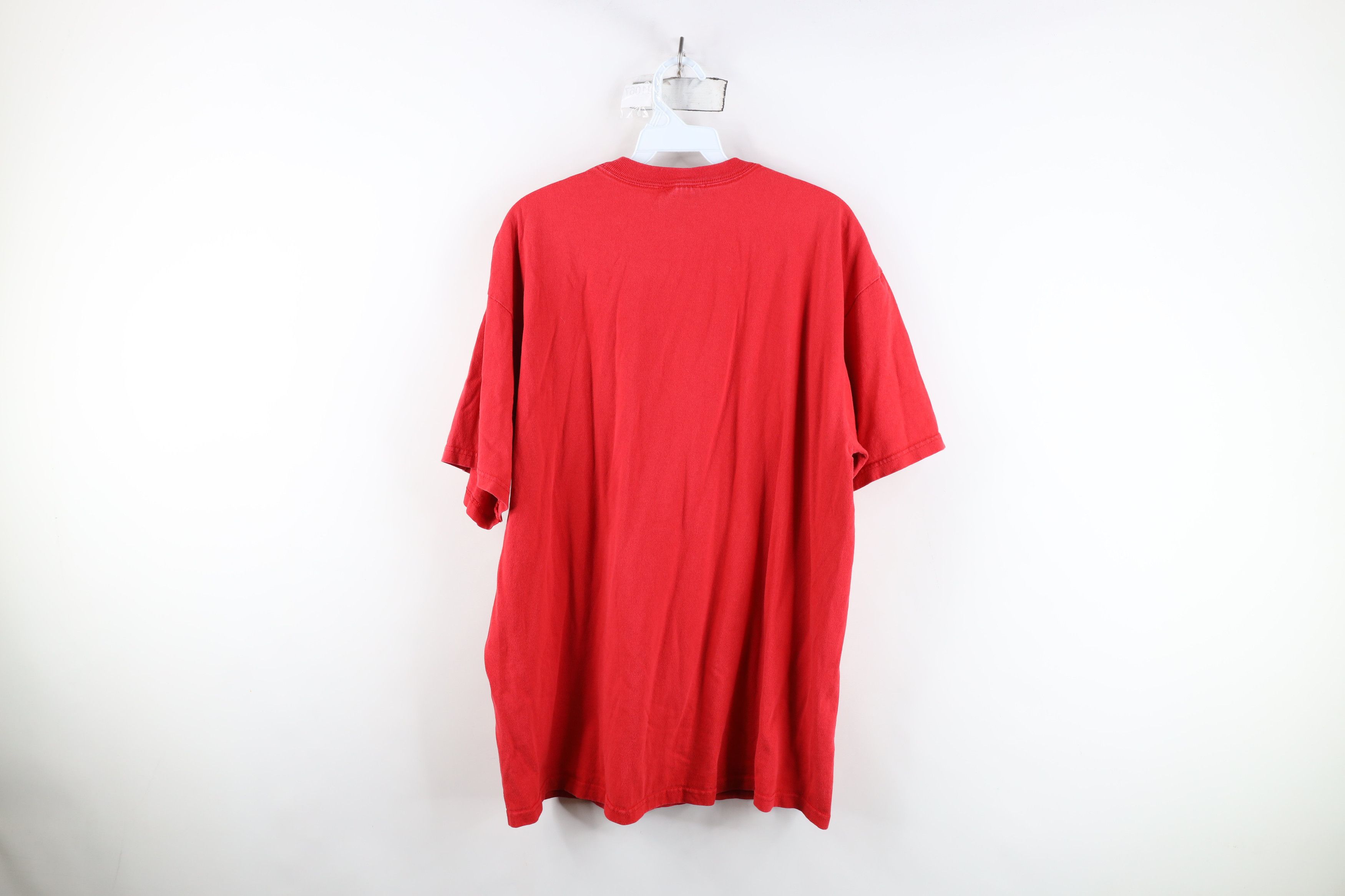 Nike Vintage Nike Swoosh Ohio State University Football T-Shirt Size US L / EU 52-54 / 3 - 11 Thumbnail