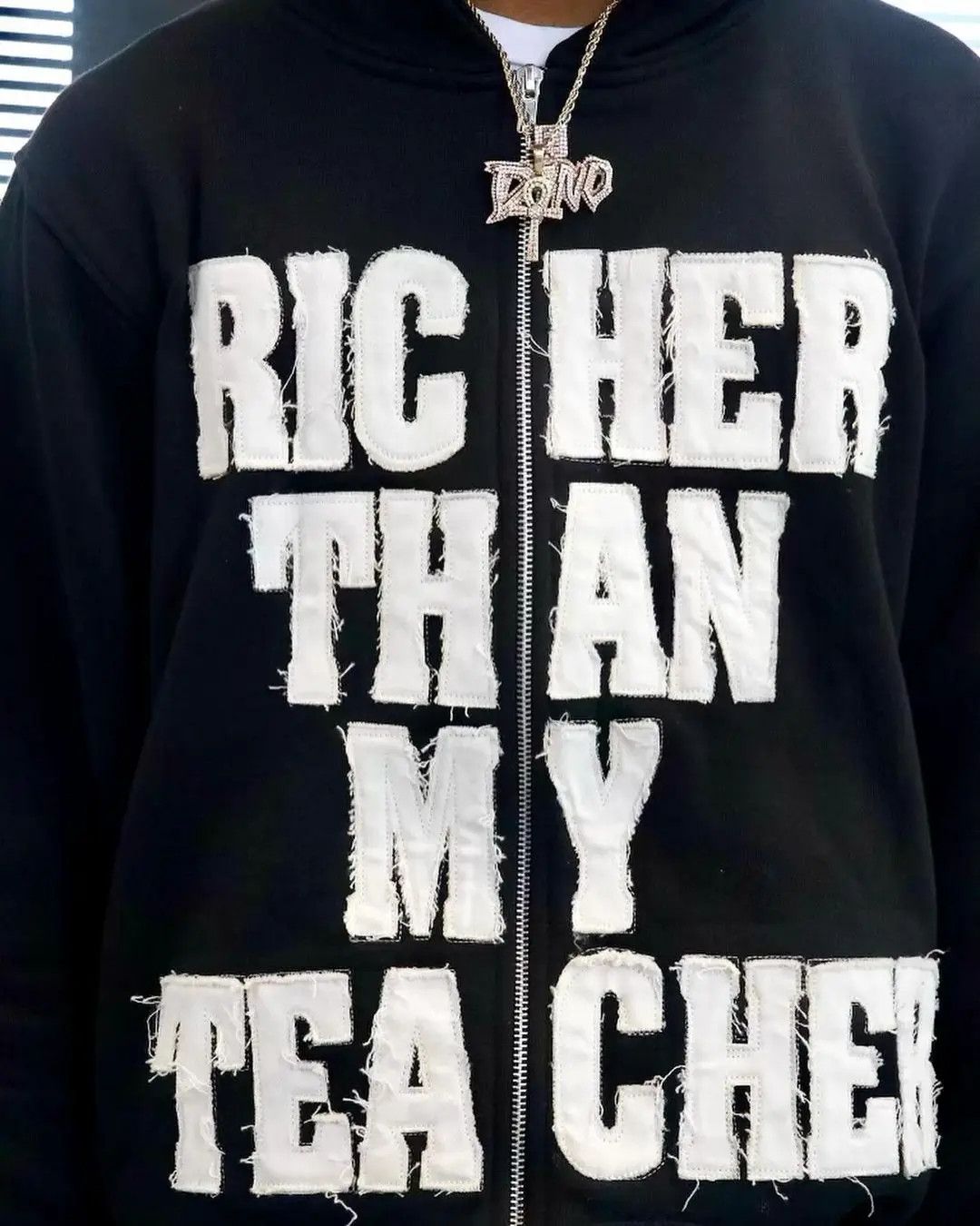 Other Retro Black Hoodie Size US XL / EU 56 / 4 - 2 Thumbnail