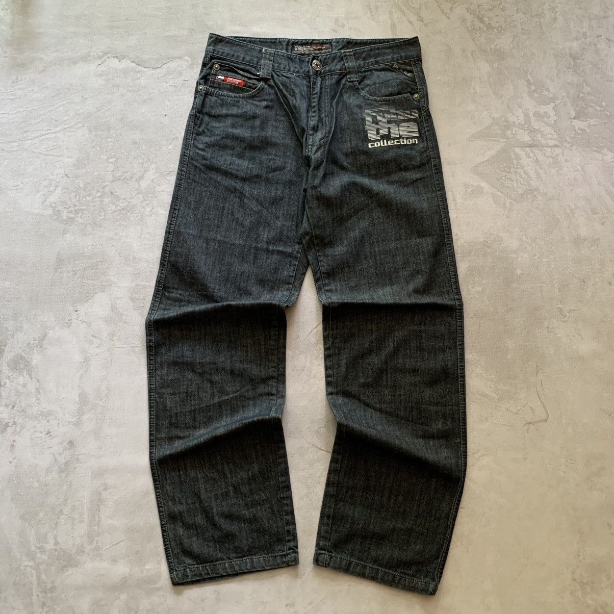 Fubu Fubu Jeans Collection Embroidery Denim Pants Size US 34 / EU 50 - 2 Thumbnail