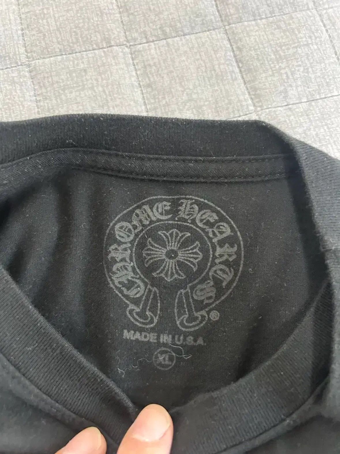 Chrome Hearts Scroll Label Logo Longsleeve Size US XL / EU 56 / 4 - 4 Thumbnail