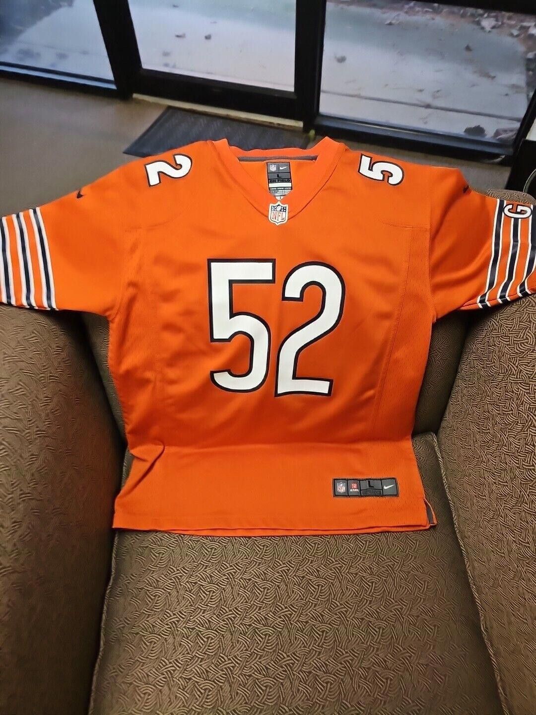 Nike Bears Nike NFL On Field Jersey #52 Khalil Mack Youth L Size ONE SIZE - 1 Thumbnail