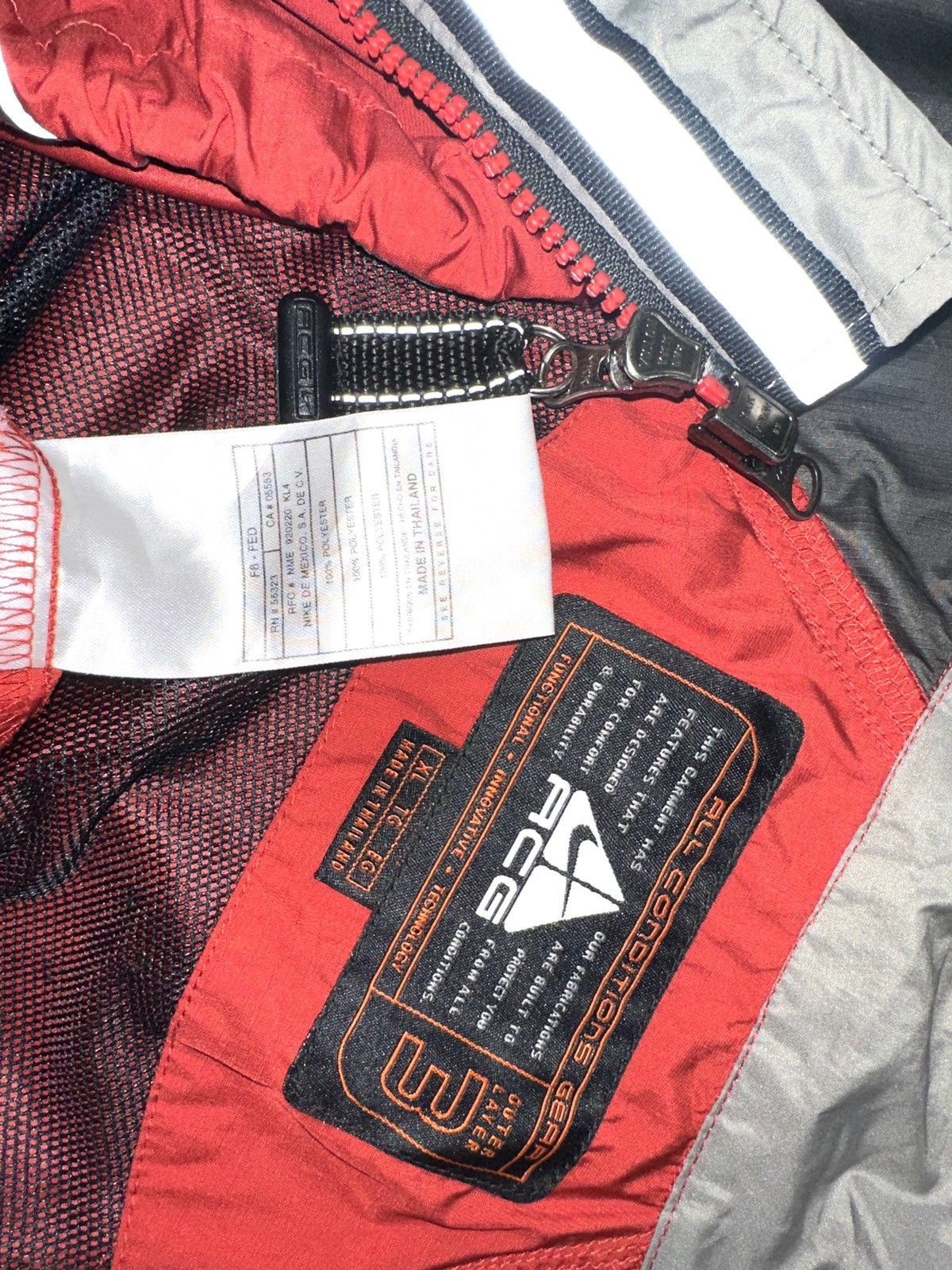 Goretex × Nike ACG Nike ACG 90s packable windbreaker jacket Deadpool styled GTX Size US XL / EU 56 / 4 - 6 Thumbnail
