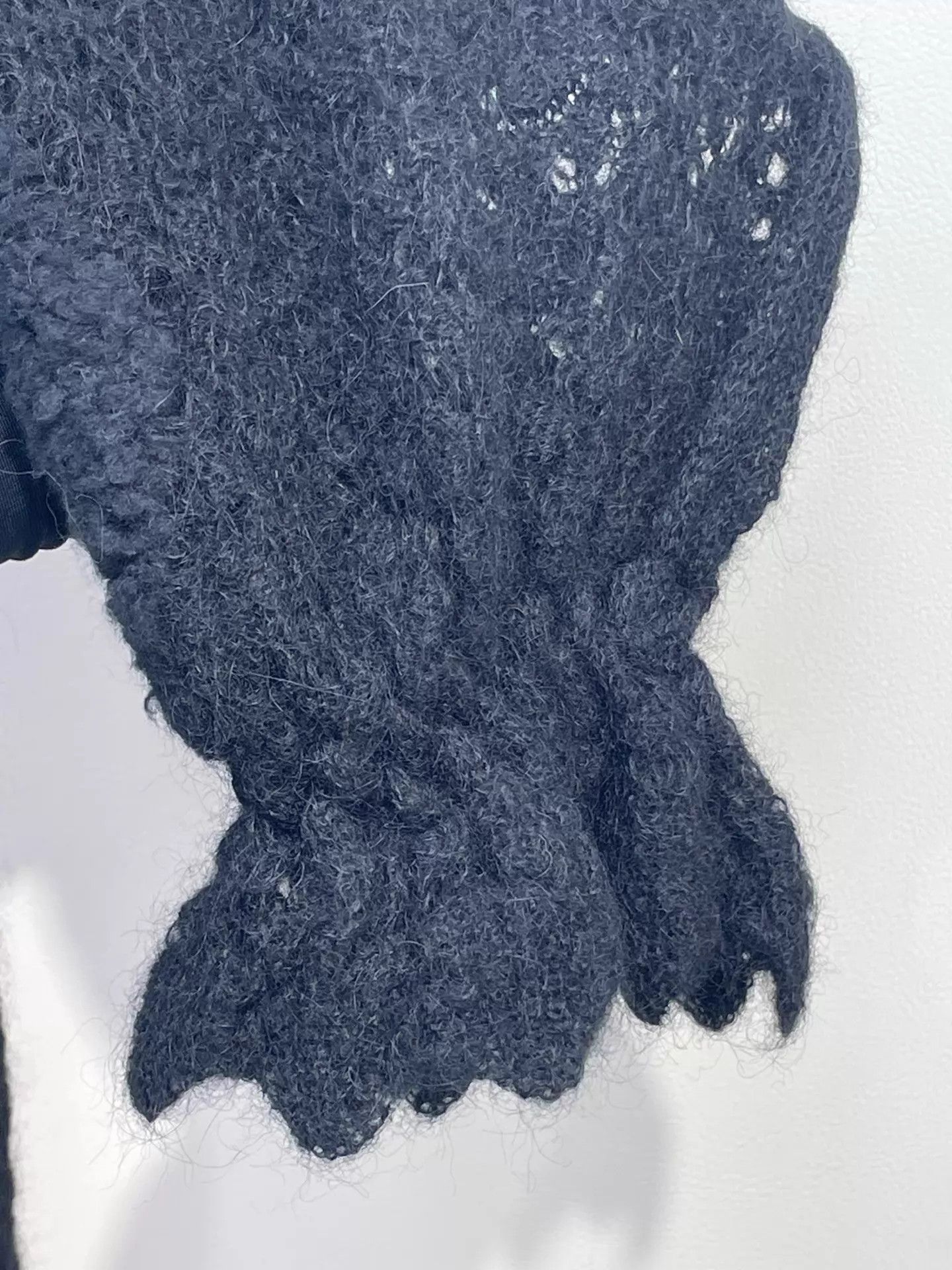Chanel Chanel 23K Black Crochet Lantern Sleeve Dress 34 Size XS / US 0-2 / IT 36-38 - 4 Thumbnail