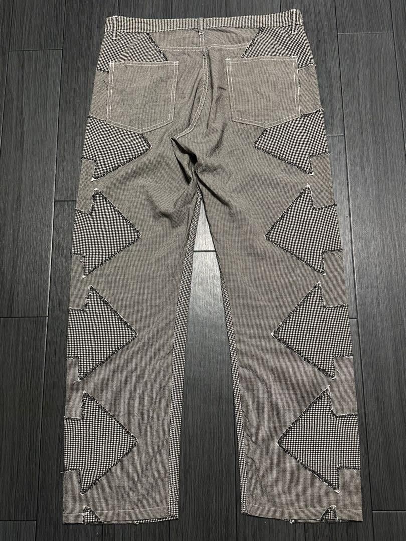 Comme des Garcons × Comme des Garcons Homme Plus SS14 Arrow Patchwork Pants Size US 31 - 2 Thumbnail