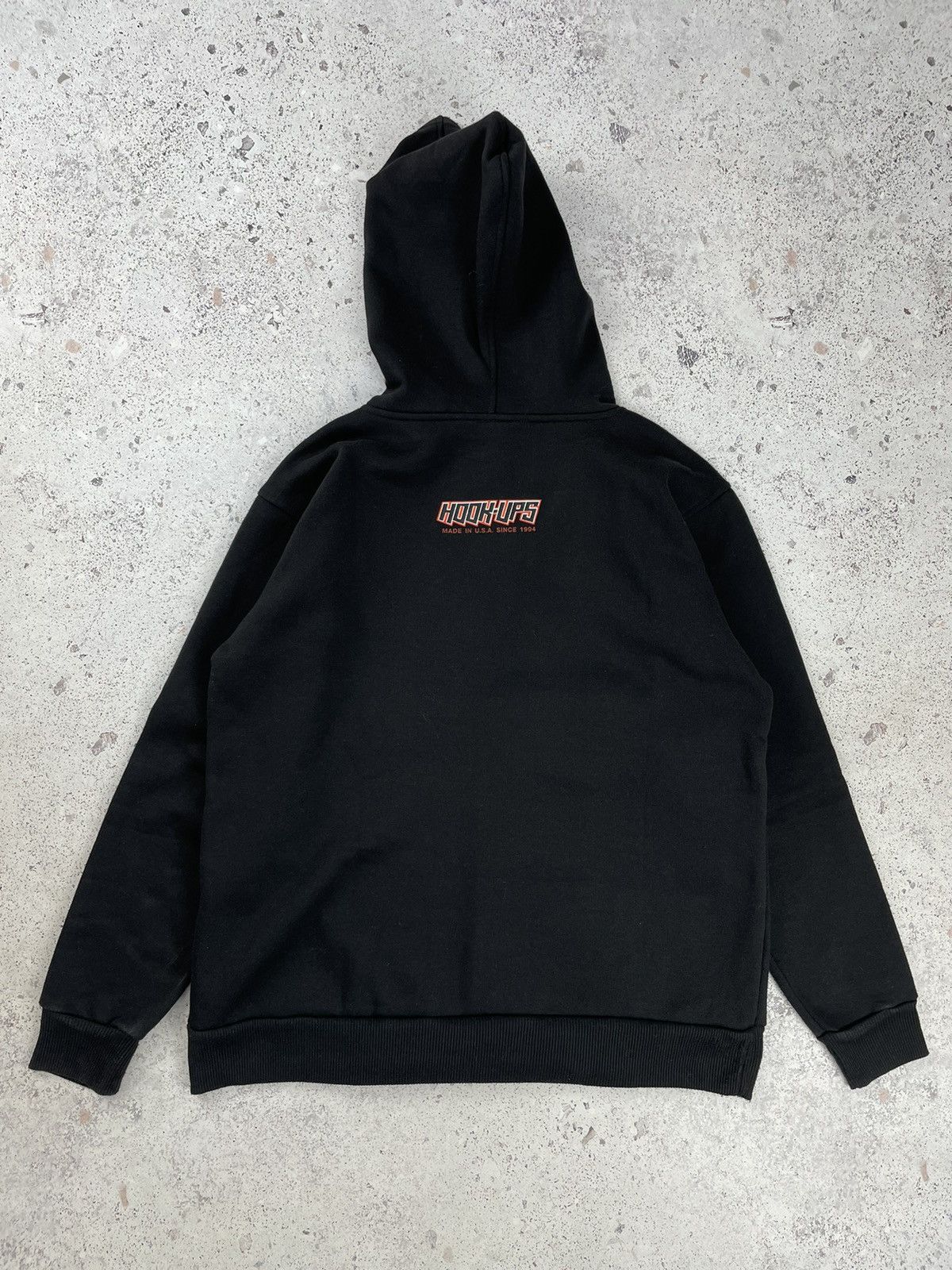 Hook-Ups × Vintage Vintage Hook-Ups Logo Hoodie Black Size US S / EU 44-46 / 1 - 11 Thumbnail