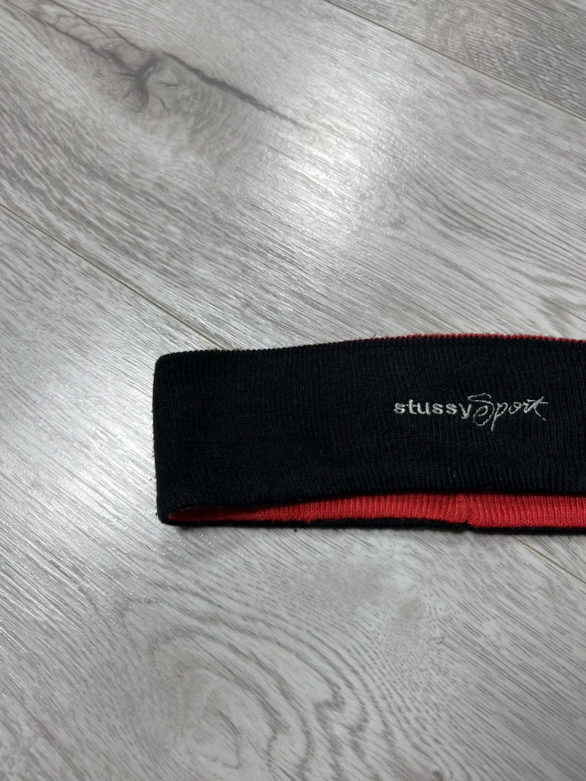 Stussy × Vintage Stussy Sport Headband Embroidered Logo Vintage Hat Tennis Size ONE SIZE - 4 Thumbnail