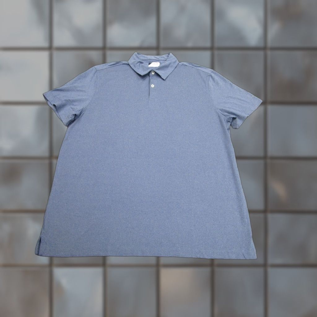 Izod Izod Polo Shirt Men XL Blue Performance Stretch Moisture Wicking Golf Short Sleeve Collared Shirt Size US XL / EU 56 / 4 - 1 Thumbnail