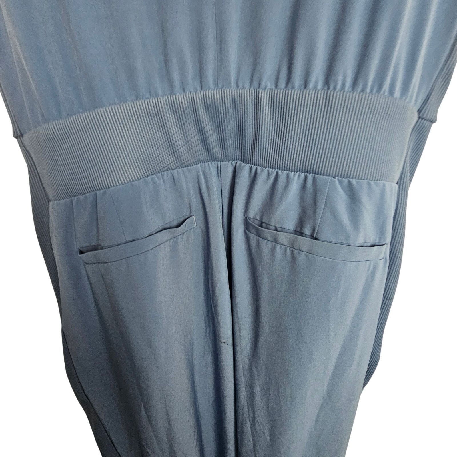 Athleta Athleta Brooklyn Jumpsuit Cottage Blue Size 2 Stretch Active Size 28" / US 6 / IT 42 - 12 Thumbnail