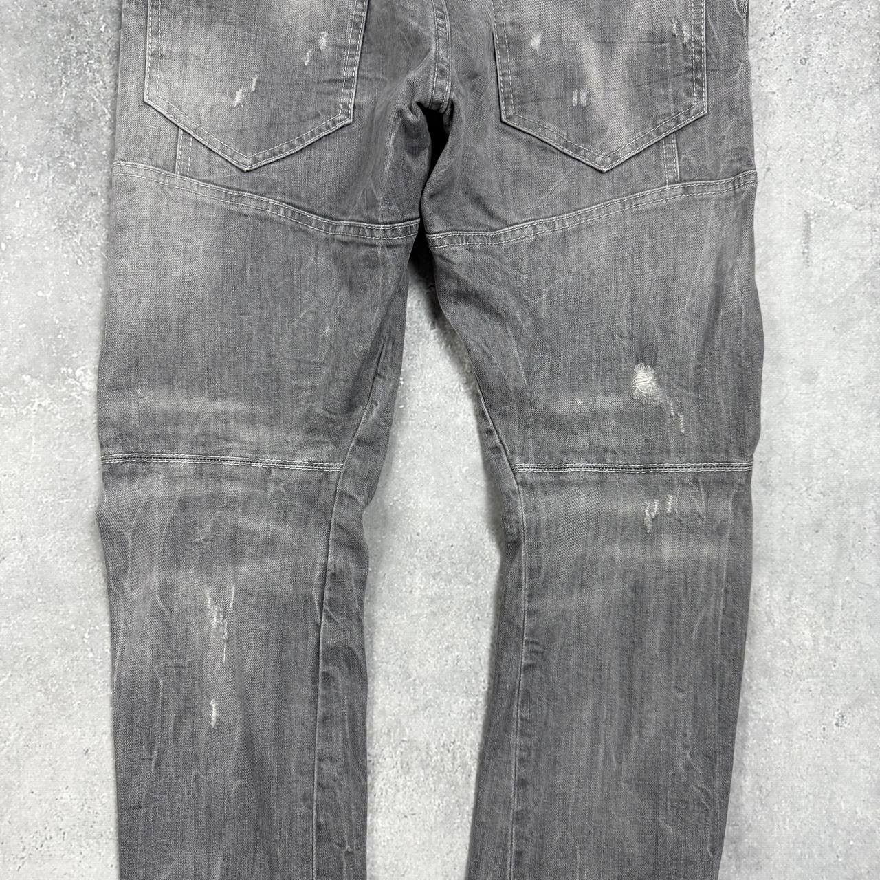 Dsquared2 Dsquared2 Tidy Biker Jeans Made In Italy Gray Size 46 Size US 30 / EU 46 - 21 Thumbnail