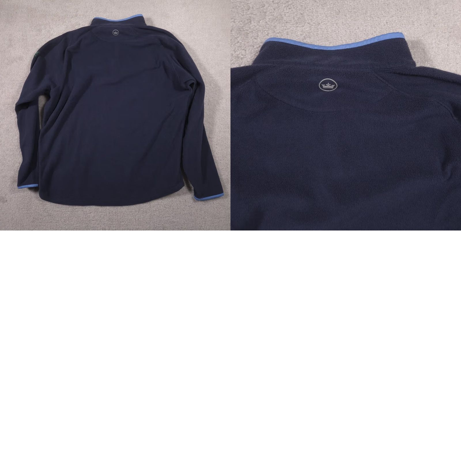 Peter Millar Peter Millar Pullover Mens 2XL Blue Fleece 1/4 Zip Mock Neck Golf Invitational Size US XXL / EU 58 / 5 - 9 Thumbnail