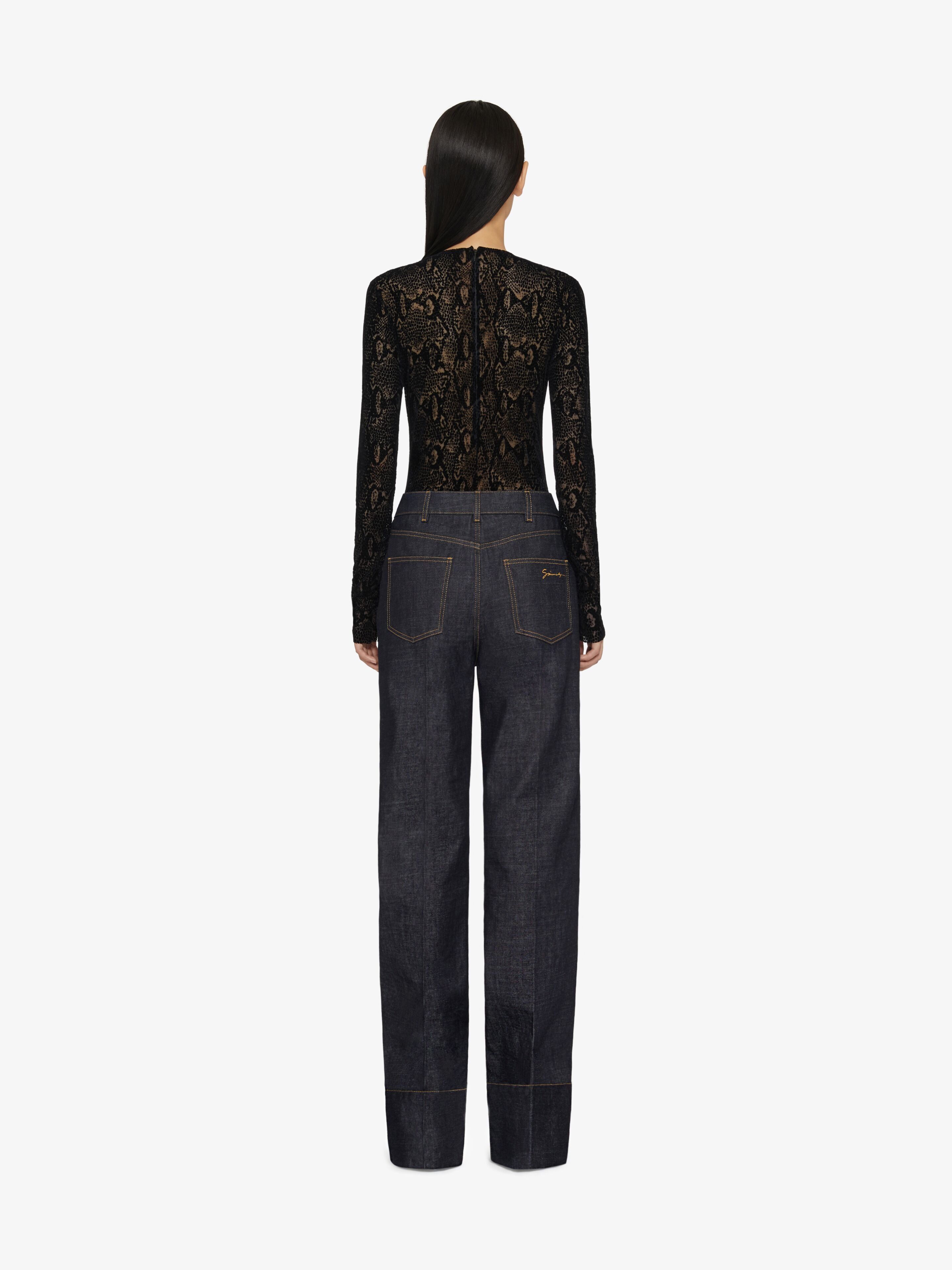 Givenchy oc11z0725 Bodysuit in Black Size S / US 4 / IT 40 - 3 Thumbnail