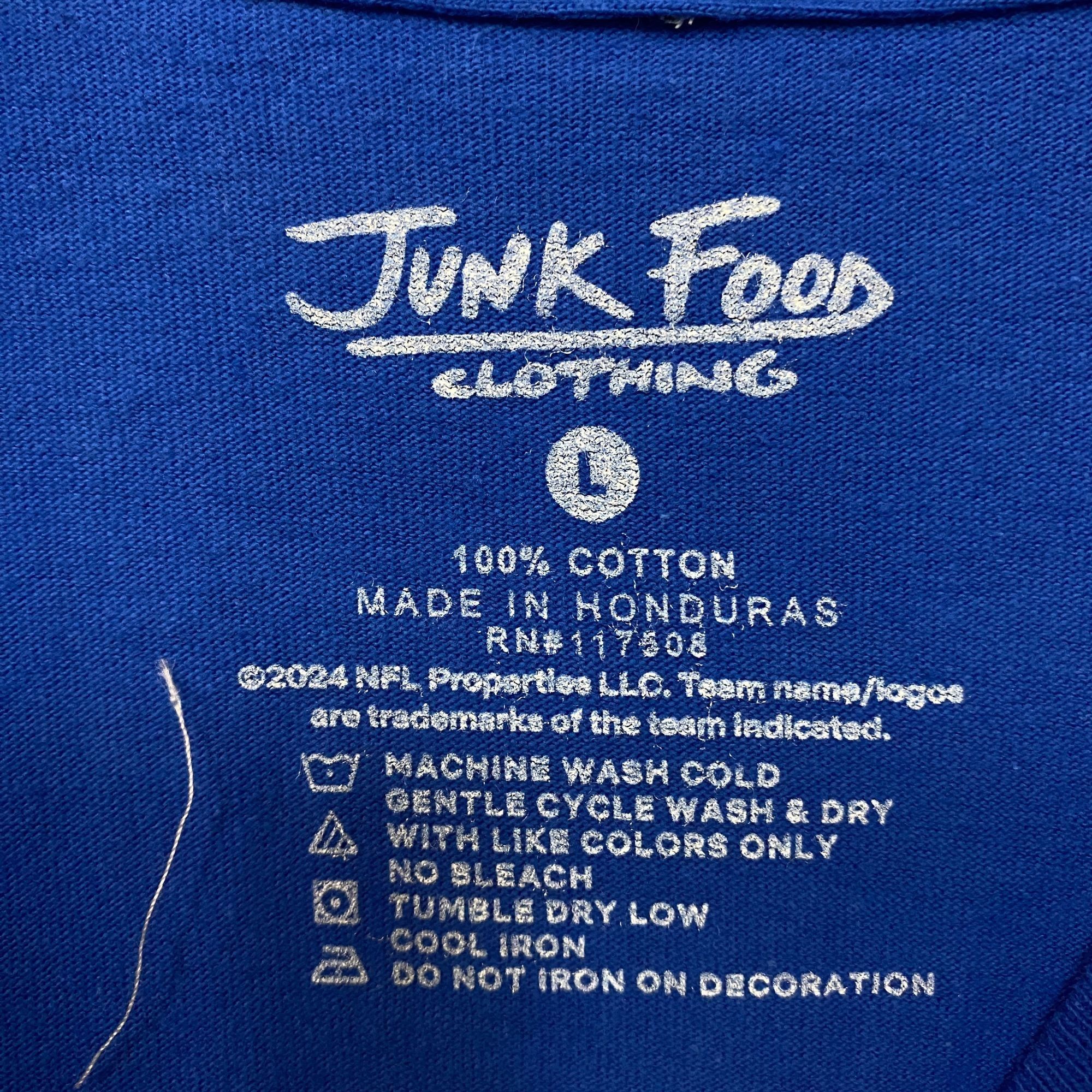 Junk Food Junk Food NFL Buffalo Bills Blue Logo T-Shirt Large Size US L / EU 52-54 / 3 - 4 Thumbnail