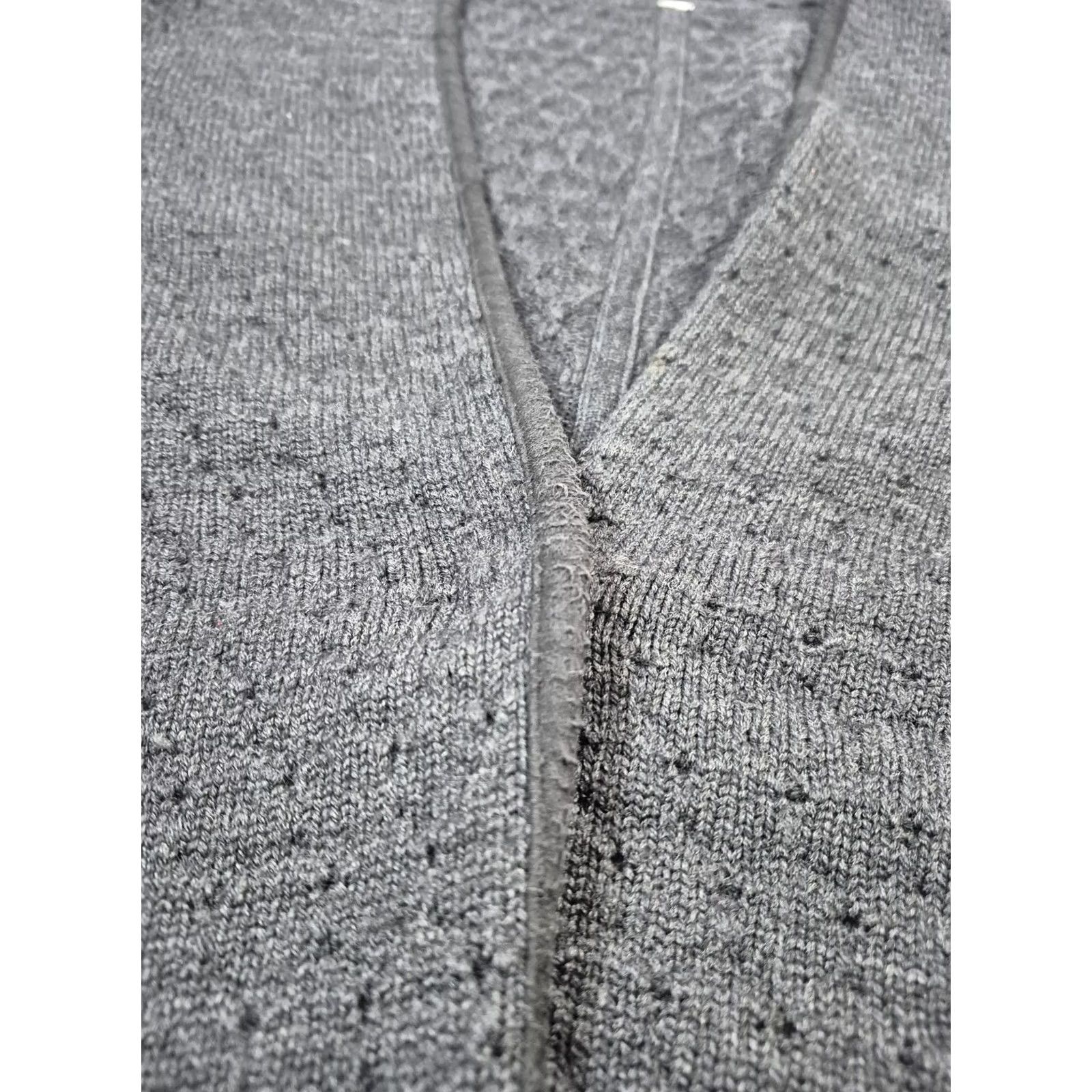 Lululemon Lululemon Cardigan Sweater Women's M/L Gray Open Front V-Neck Pockets Long Sleeve 100% Merino Wool Cardigan Oversized Size M / US 6-8 / IT 42-44 - 7 Thumbnail