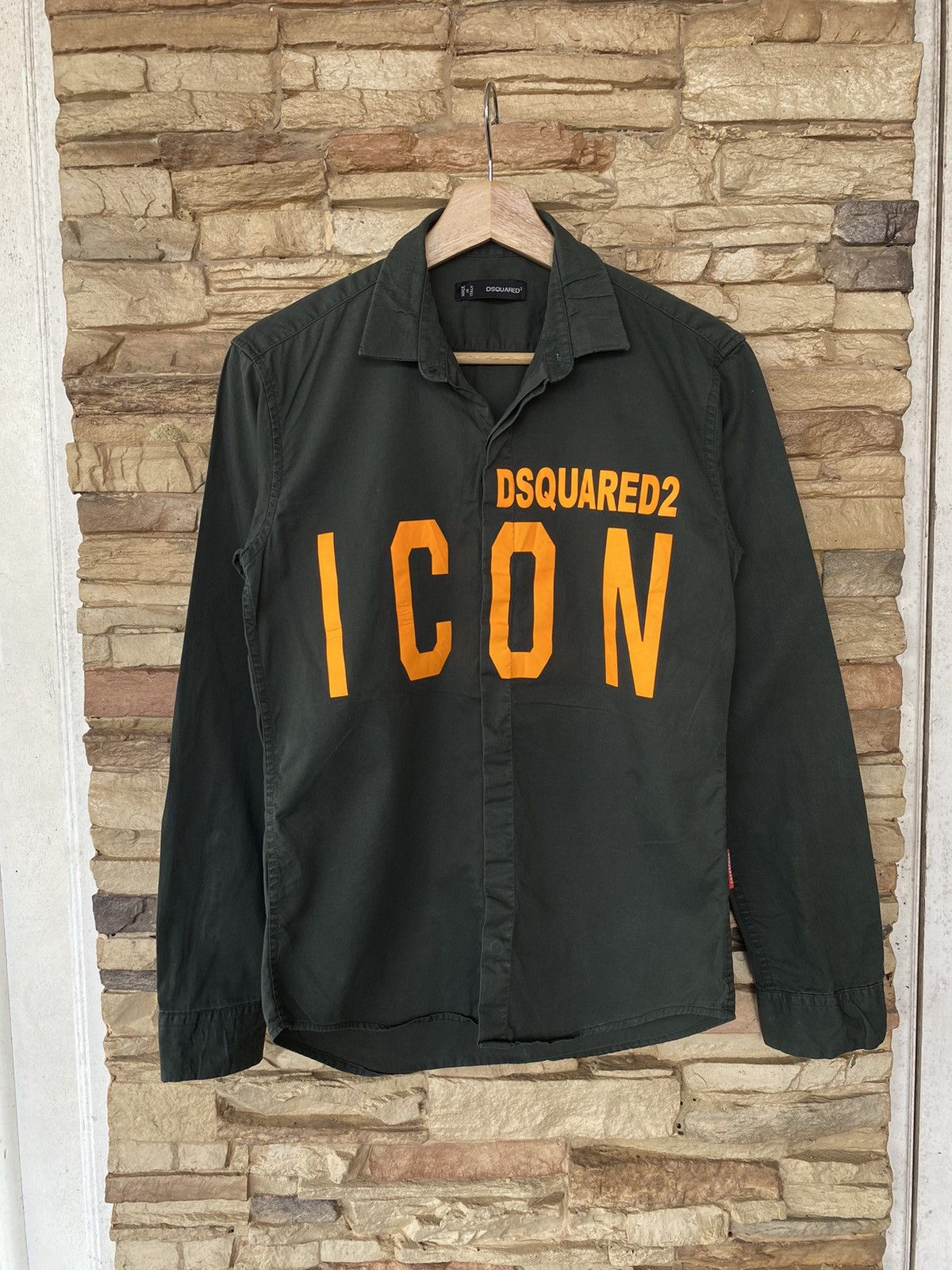 Dsquared2 Rare Vintage Dsquared2 Button Ups Long Sleeve Shirt Size US S / EU 44-46 / 1 - 1 Thumbnail