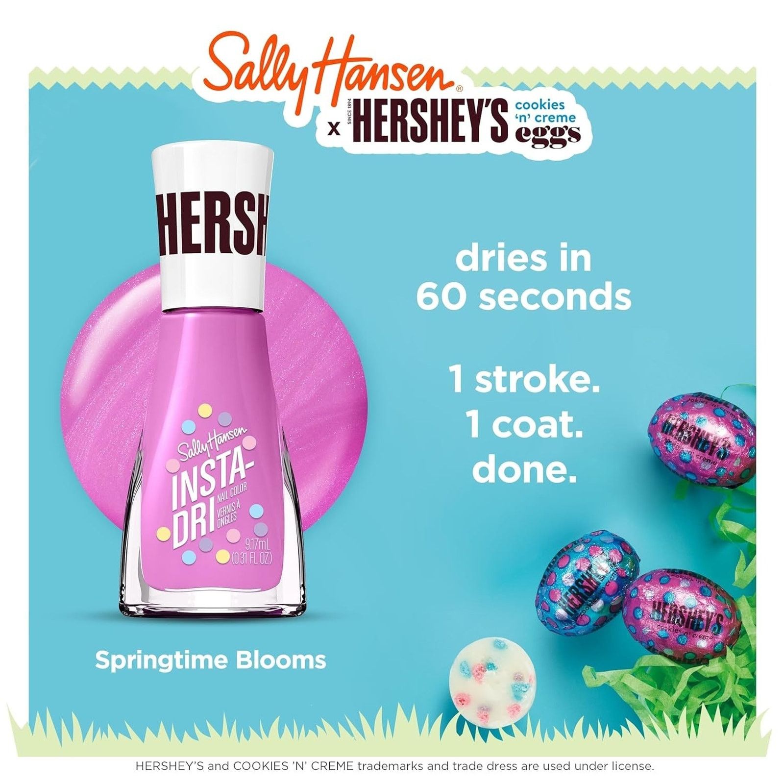 Other Hershey's Cookie 'n' Cream Eggs - 780 - Nail Polish .31oz Size ONE SIZE - 6 Thumbnail