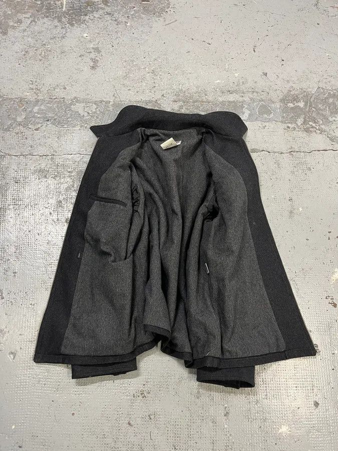Dolce & Gabbana 2000s Dolce & Gabbana Grey Wool Cargo Zip-up Jacket Size US L / EU 52-54 / 3 - 8 Thumbnail