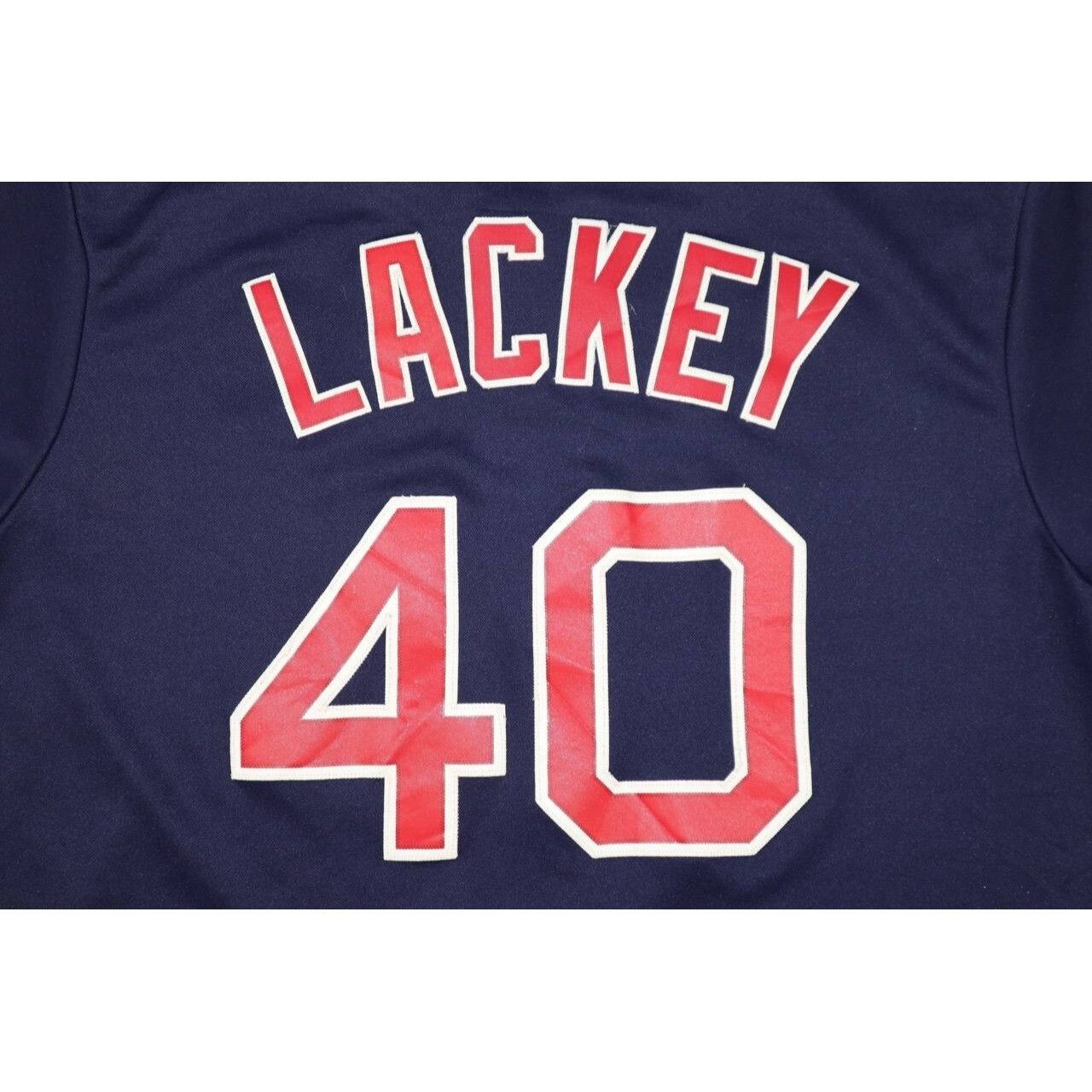 Majestic Vtg Boston Red Sox Magestic John Lackey #40 Baseball Jersey Size US L / EU 52-54 / 3 - 6 Thumbnail