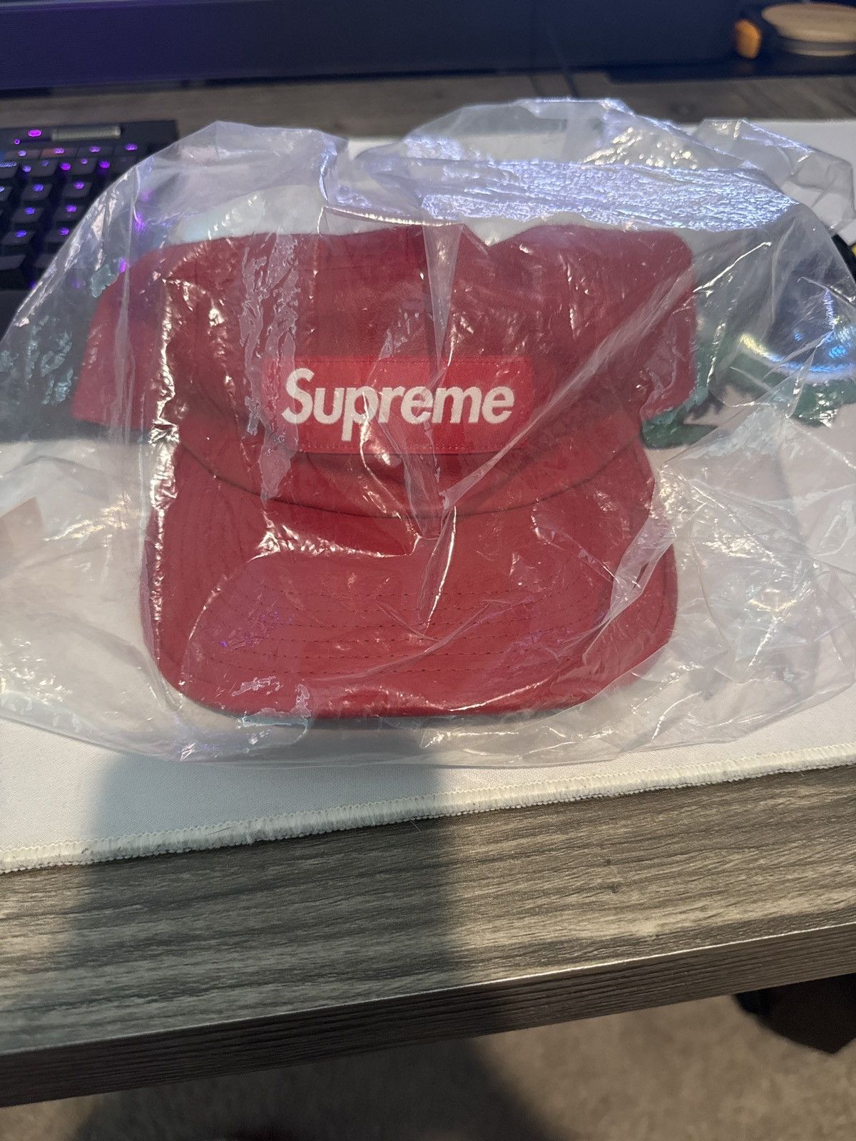 Supreme Supreme leather Camp Cap Size ONE SIZE - 5 Thumbnail