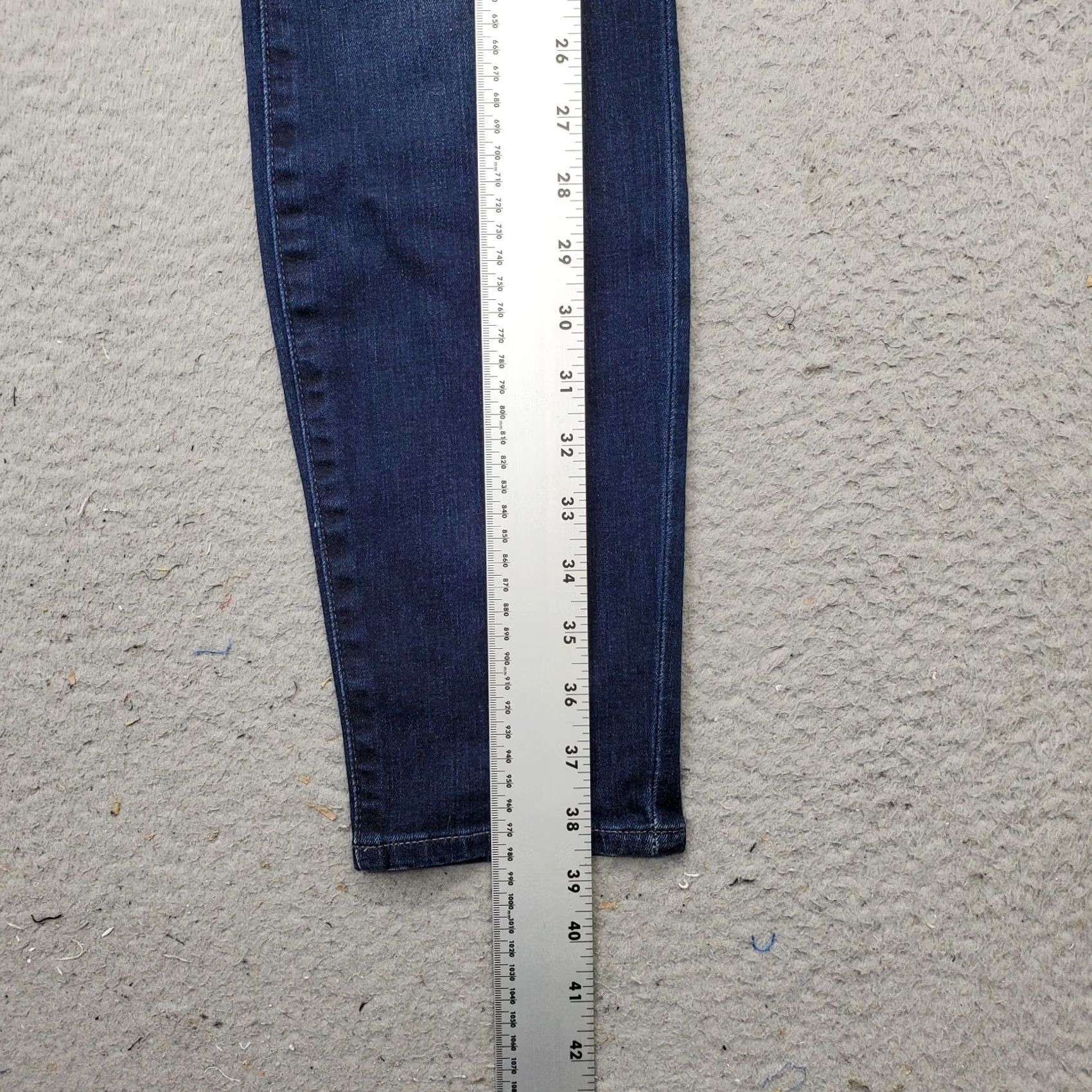DKNY DKNY Jeans Womens 10 Blue Denim Stretch Medium Wash Ultra Skinny Size 32" / US 10 / IT 46 - 5 Thumbnail