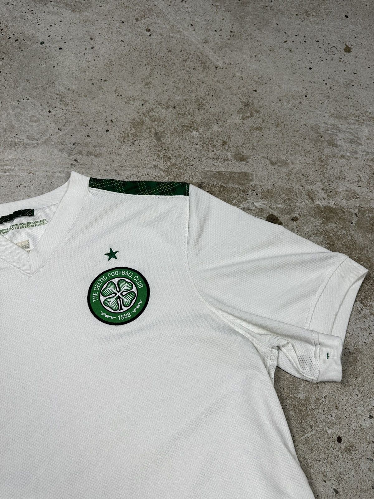 Nike × Vintage Nike x Celtic Scotland 2009/2010 Third Cup Jersey White Size US M / EU 48-50 / 2 - 8 Thumbnail