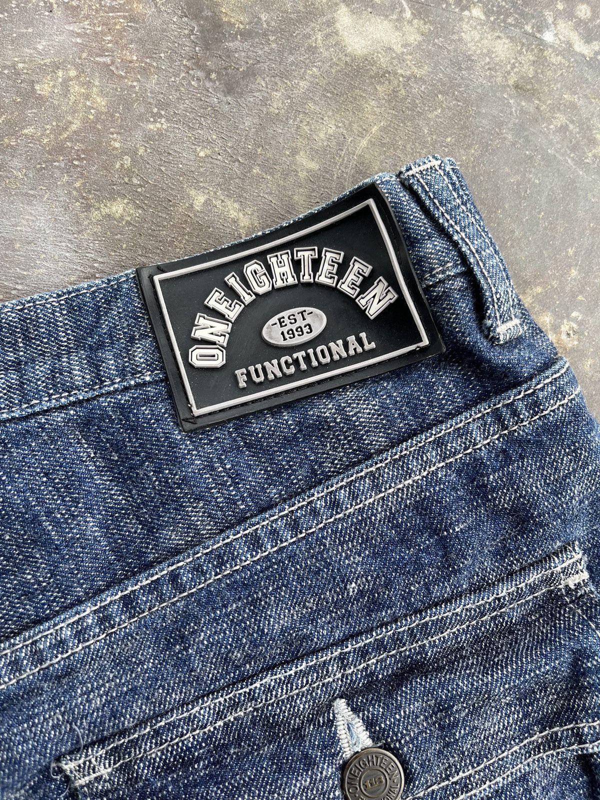 If Six Was Nine × Japanese Brand × Vintage Baggy Hysteric Inspired Slubby Denim Size US 31 - 18 Thumbnail