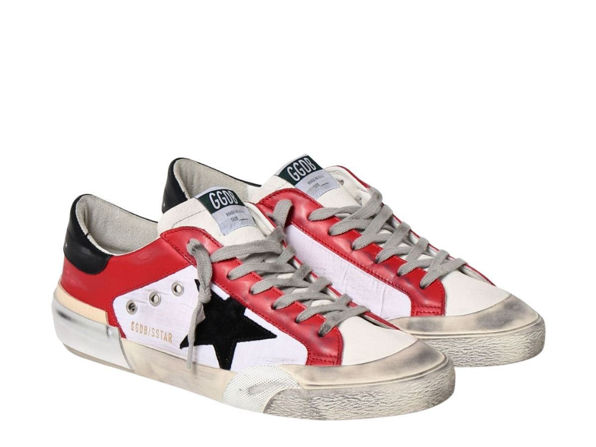 Golden Goose o1w1db10226 Super-Star Sneakers In Multicolor Size US 12 / EU 45 - 3 Thumbnail