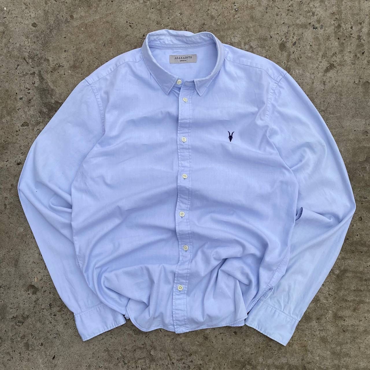 Allsaints Luxury Allsaints Button Up Shirts Basic Fit Y2K 00s USA Size US M / EU 48-50 / 2 - 1 Thumbnail