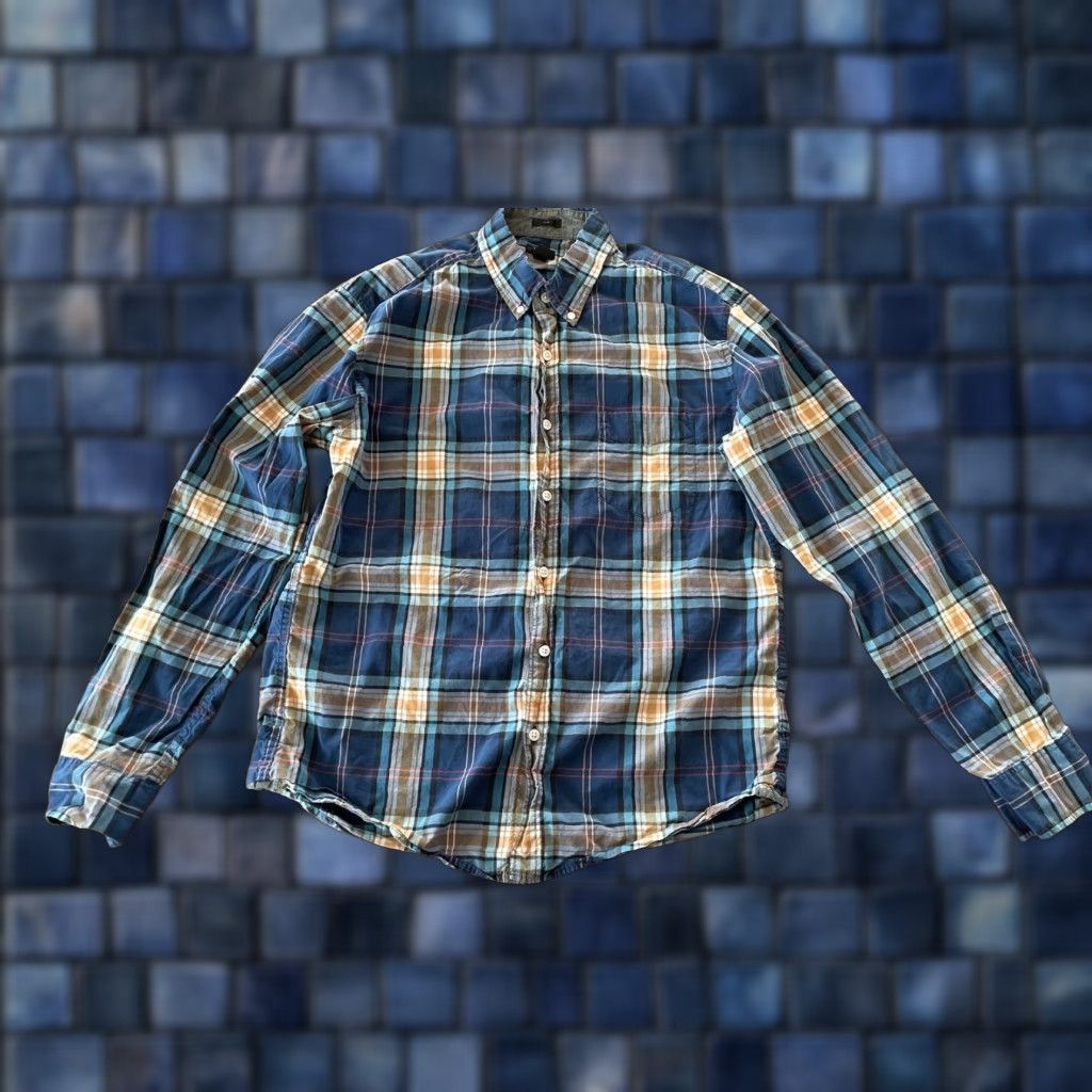 J.Crew J.Crew Shirt Men’s L Slim Cotton Long Sleeve Button-Down Plaid Preppy Multicolor Size US L / EU 52-54 / 3 - 1 Thumbnail