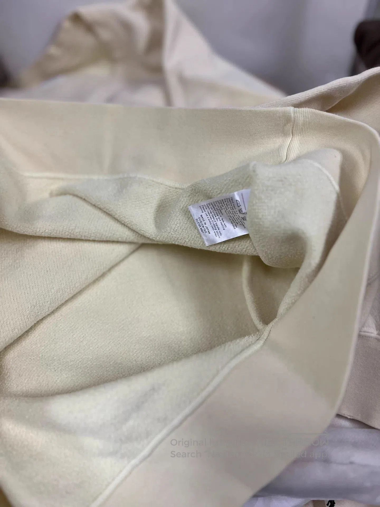 Visvim Beige Long Sleeve Sweatshirt XL. Size US XL / EU 56 / 4 - 5 Thumbnail