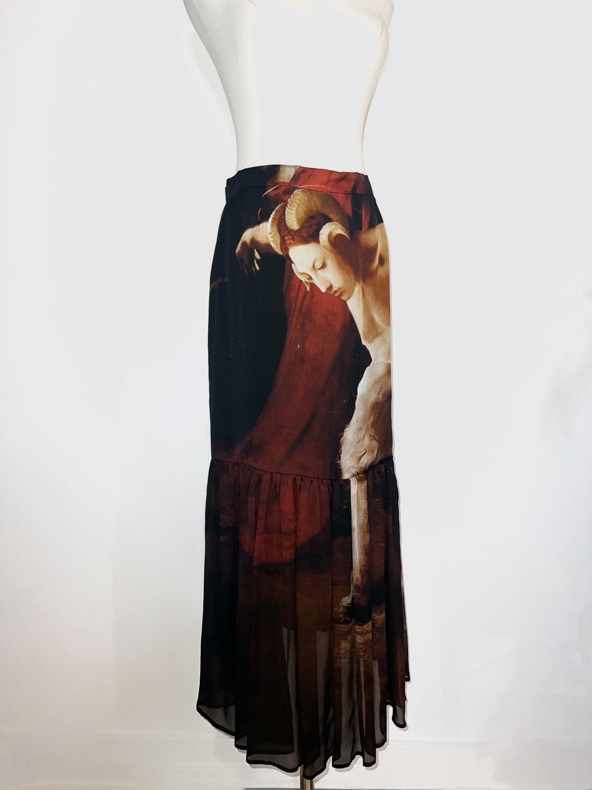 Givenchy Givenchy “Faun” printed silk skirt from the Fall 2015 Size 27" / US 4 / IT 40 - 8 Thumbnail