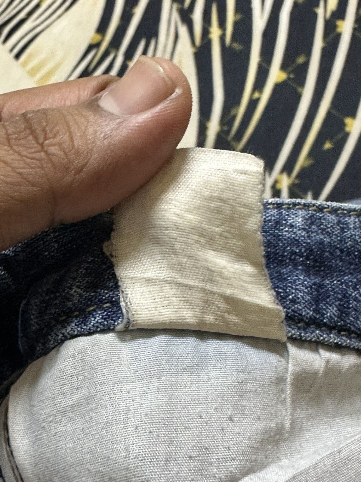 Hysteric Glamour Vintage Oririn Flare Bootcut Embroidery Distressed Denim Size US 31 - 8 Thumbnail