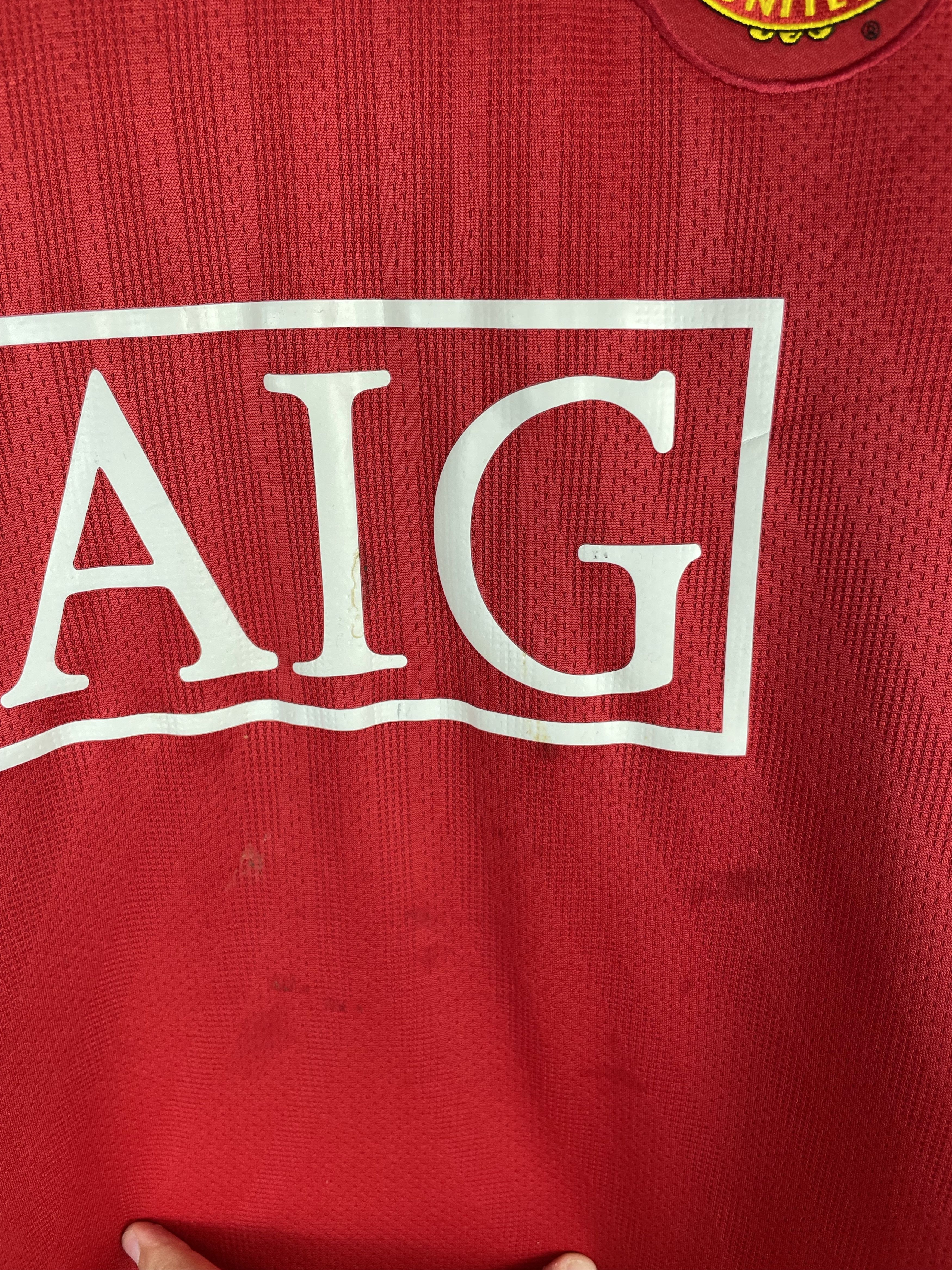 Nike Manchester United Nike jersey tee T-shirt AIG Size US XXL / EU 58 / 5 - 5 Thumbnail