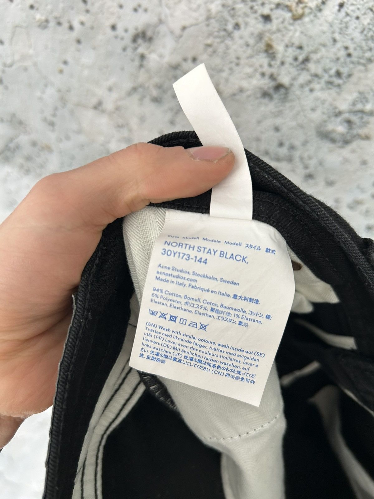 Acne Studios Acne Studios North Stay Black Designer Denim Pants Rare Size US 32 / EU 48 - 9 Thumbnail