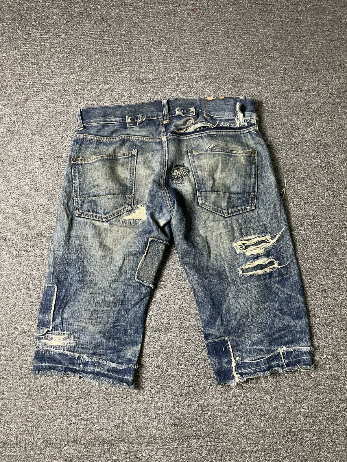 OverDesignCreation Style Ripped Short Jeans (106)