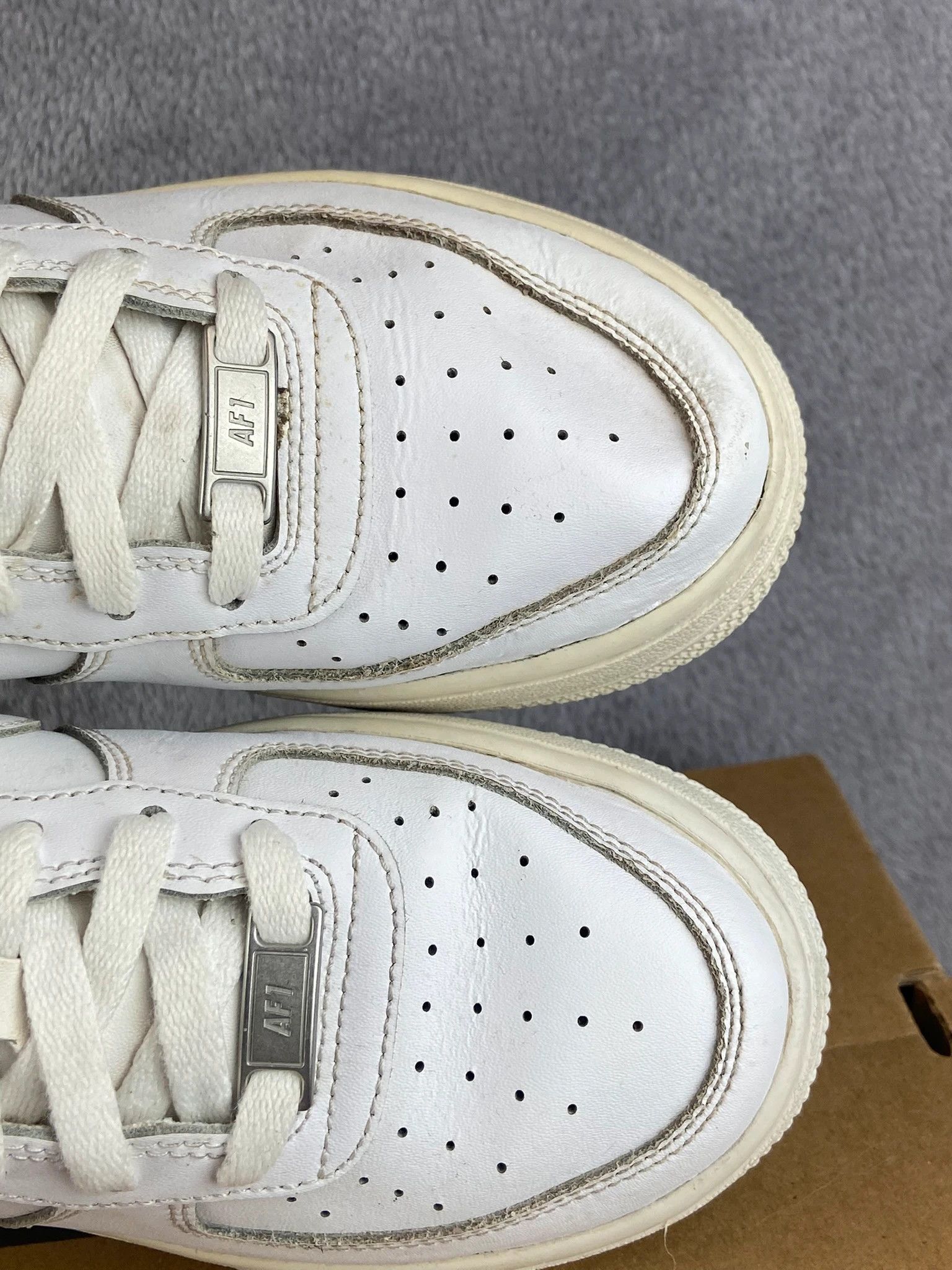 Nike Nike Air Force 1 sneakers white retro classic Size US 5.5 / EU 38 - 6 Thumbnail