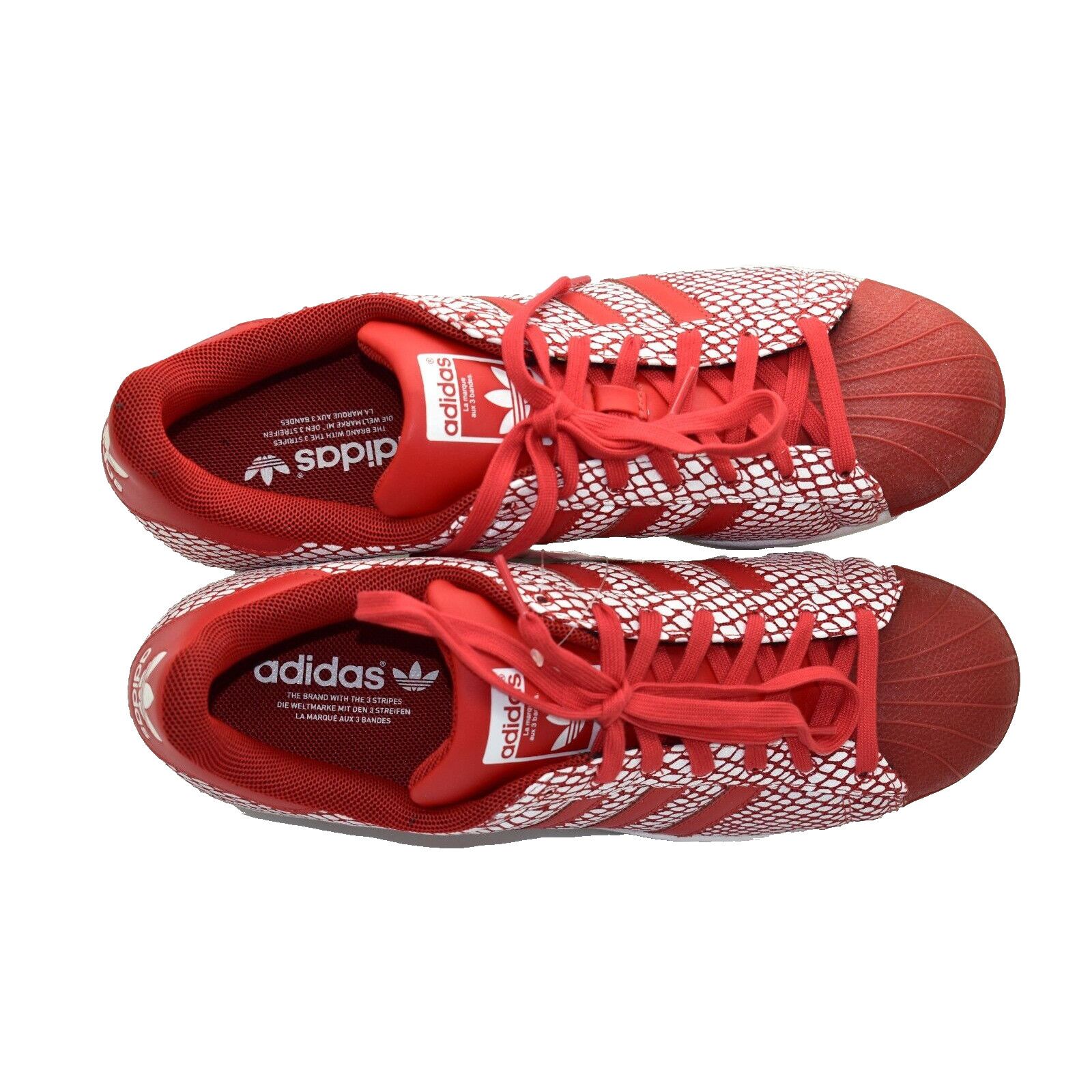 Adidas NIB ADIDAS SUPERSTAR SNAKE PACK Originals Shoes S82730 11.5 Size US 11.5 / EU 44-45 - 3 Thumbnail
