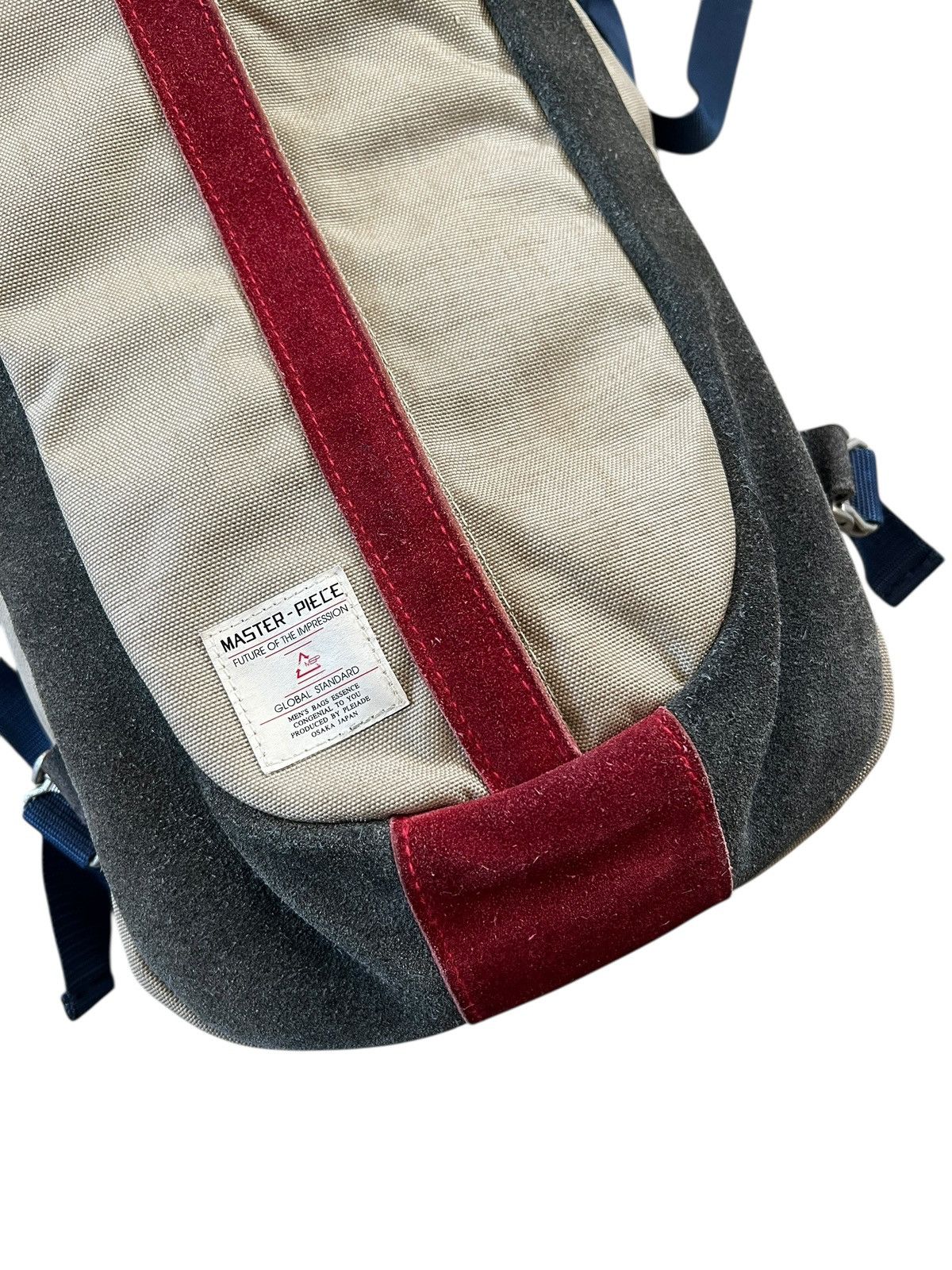 MasterPiece 1990s Masterpiece Leather Trim Backpack Center Zip Size ONE SIZE - 4 Thumbnail