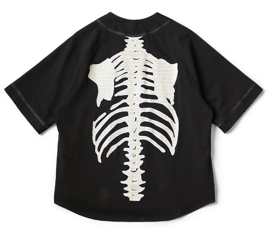 Kapital KAPITAL kountry 16 tenjiku baseball shirt black bone new Size US XL / EU 56 / 4 - 2 Thumbnail