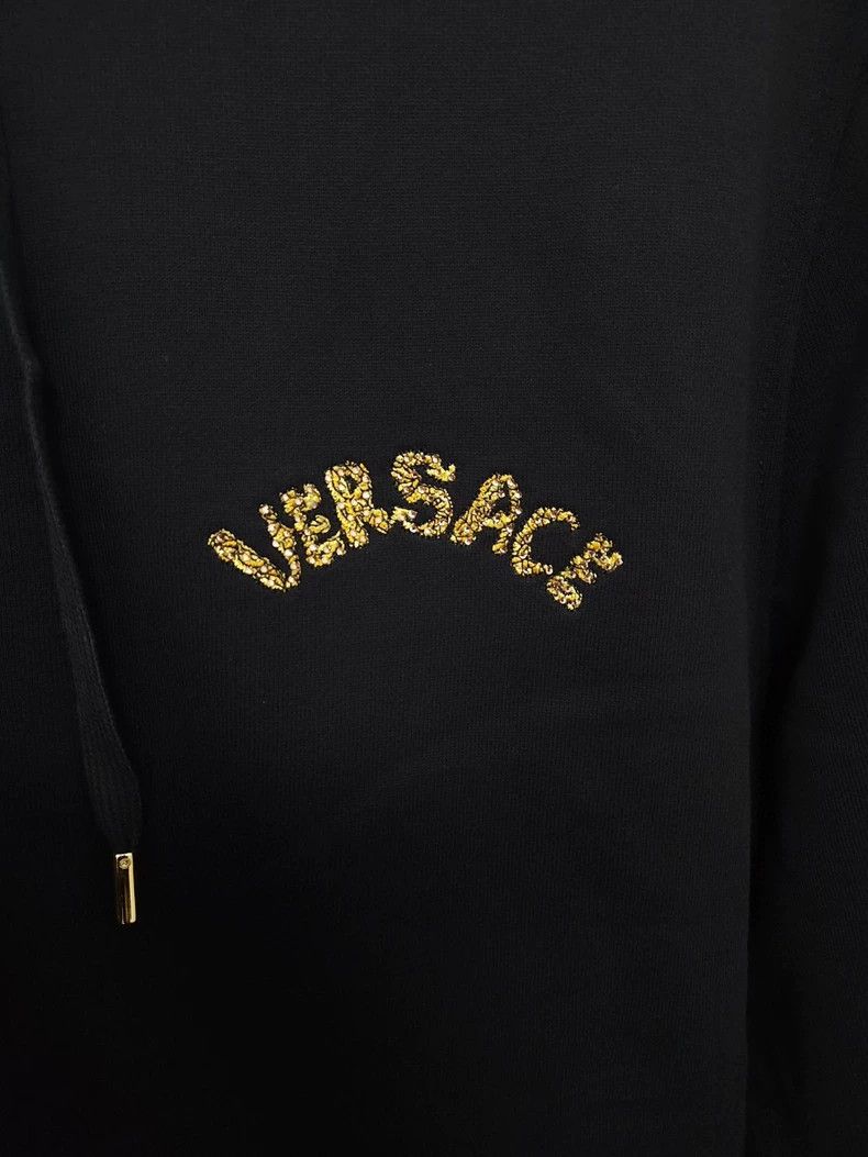 Versace Versace Gold thread embroidered hoodie jacket Size US M / EU 48-50 / 2 - 4 Thumbnail