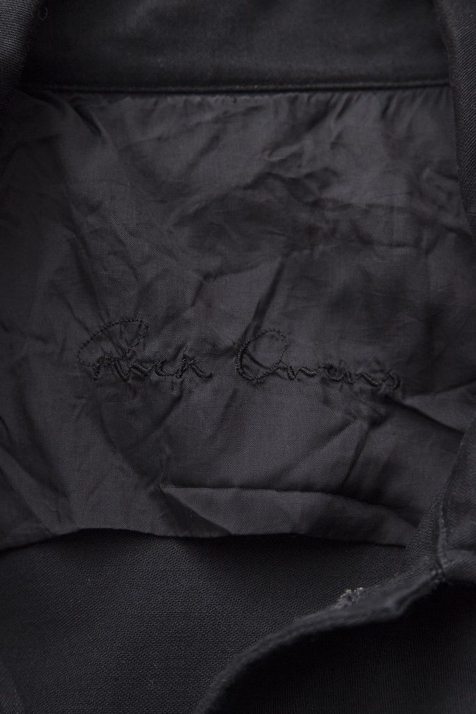 Rick Owens SS07 black shirt Size US M / EU 48-50 / 2 - 7 Thumbnail