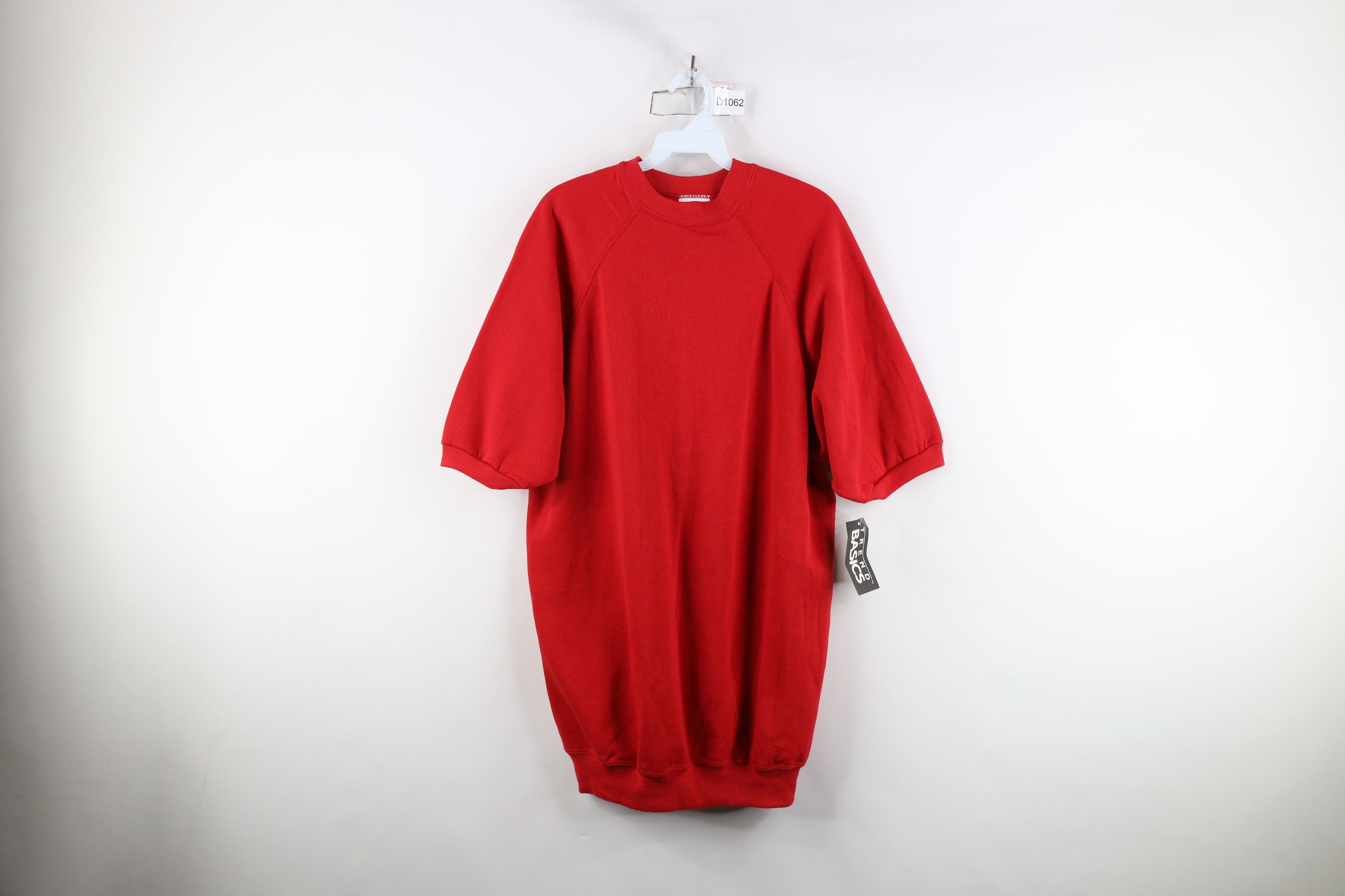 Deadstock Vintage 90s Streetwear Short Sleeve Sweatshirt USA