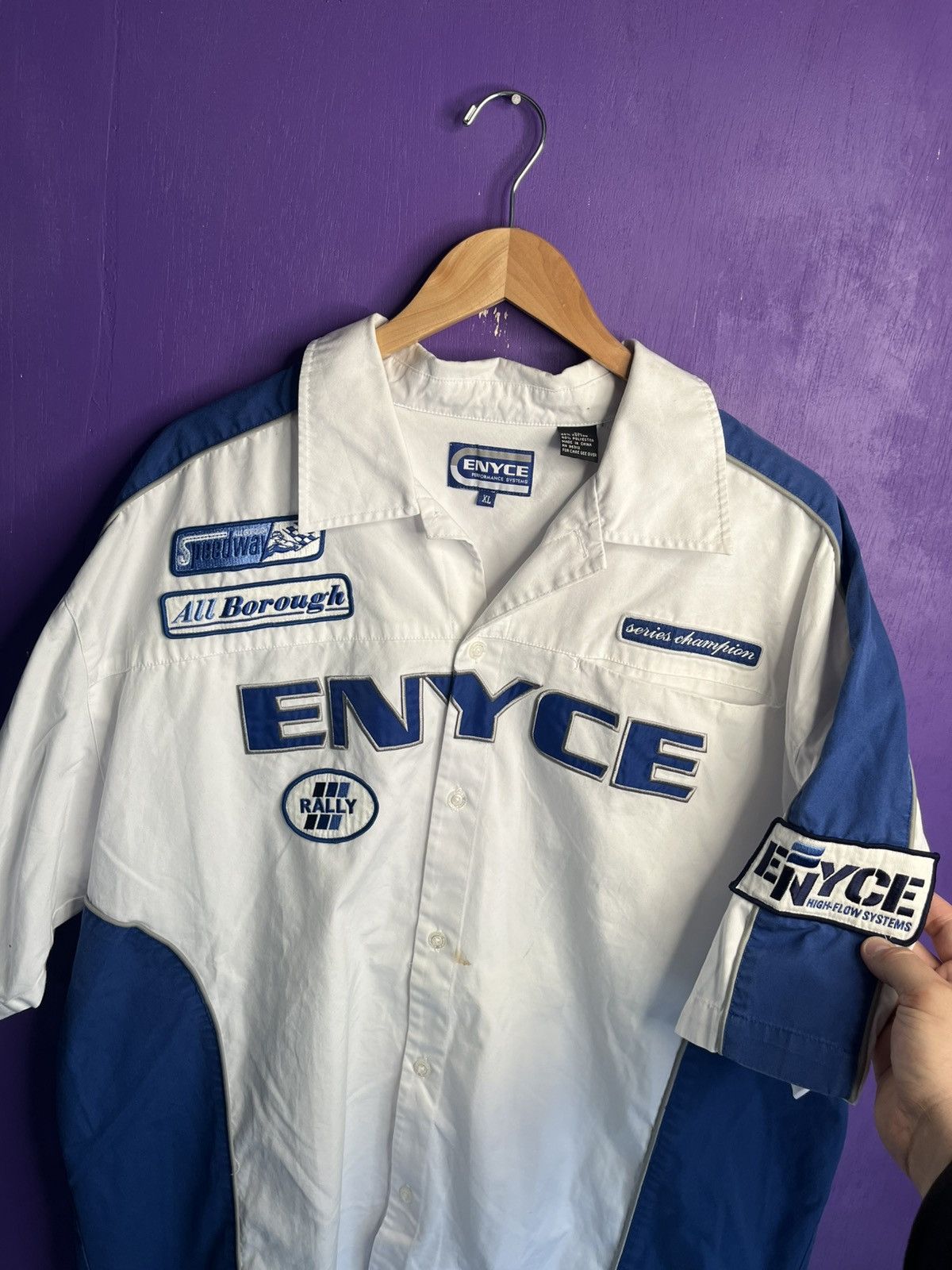 Enyce × Vintage Vintage 00s Enyce racing series champ button up Size US XL / EU 56 / 4 - 3 Thumbnail