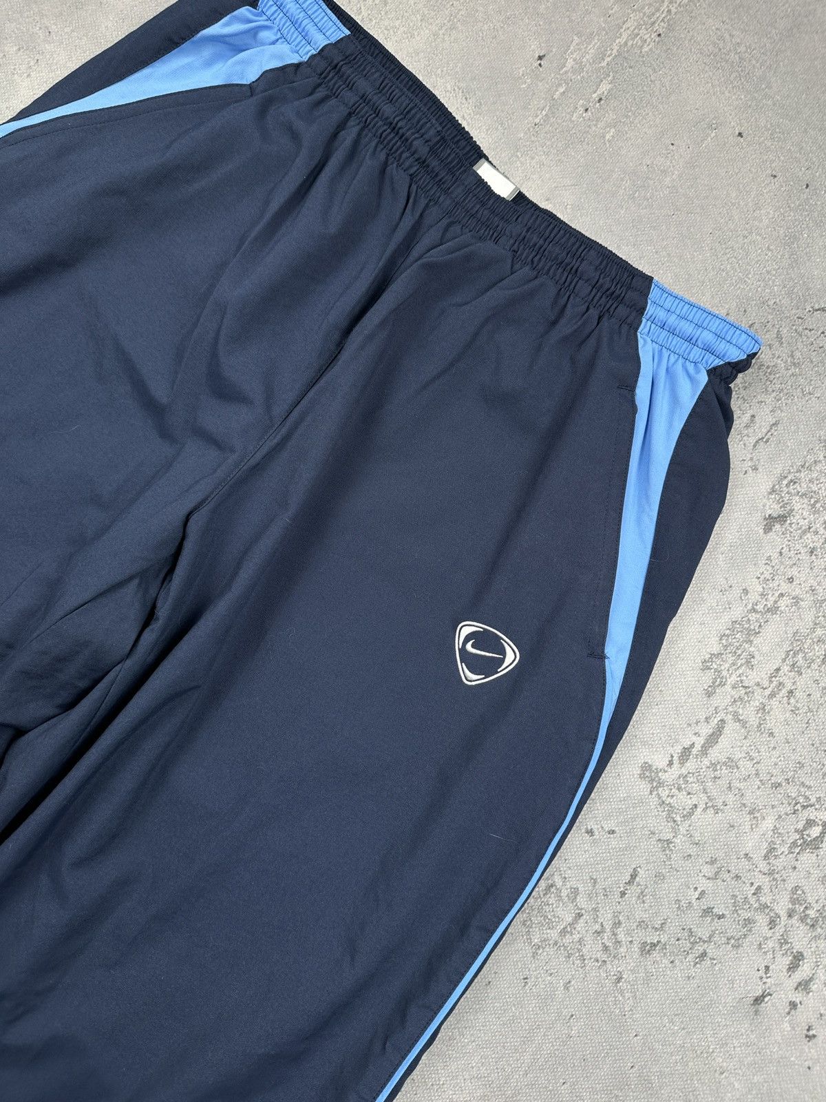 Nike Nike Vintage Y2K TN Track Pants Navy Blue Swoosh Logo XXL Size US 38 / EU 54 - 4 Thumbnail