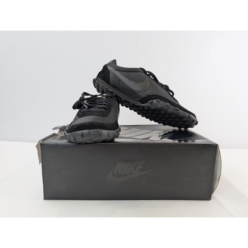 CDG by Comme des Garcons × Nike o1rshd1 Waffle Racer Low Top Sneaker in Black / White Size US 9.5 / EU 42-43 - 17 Thumbnail